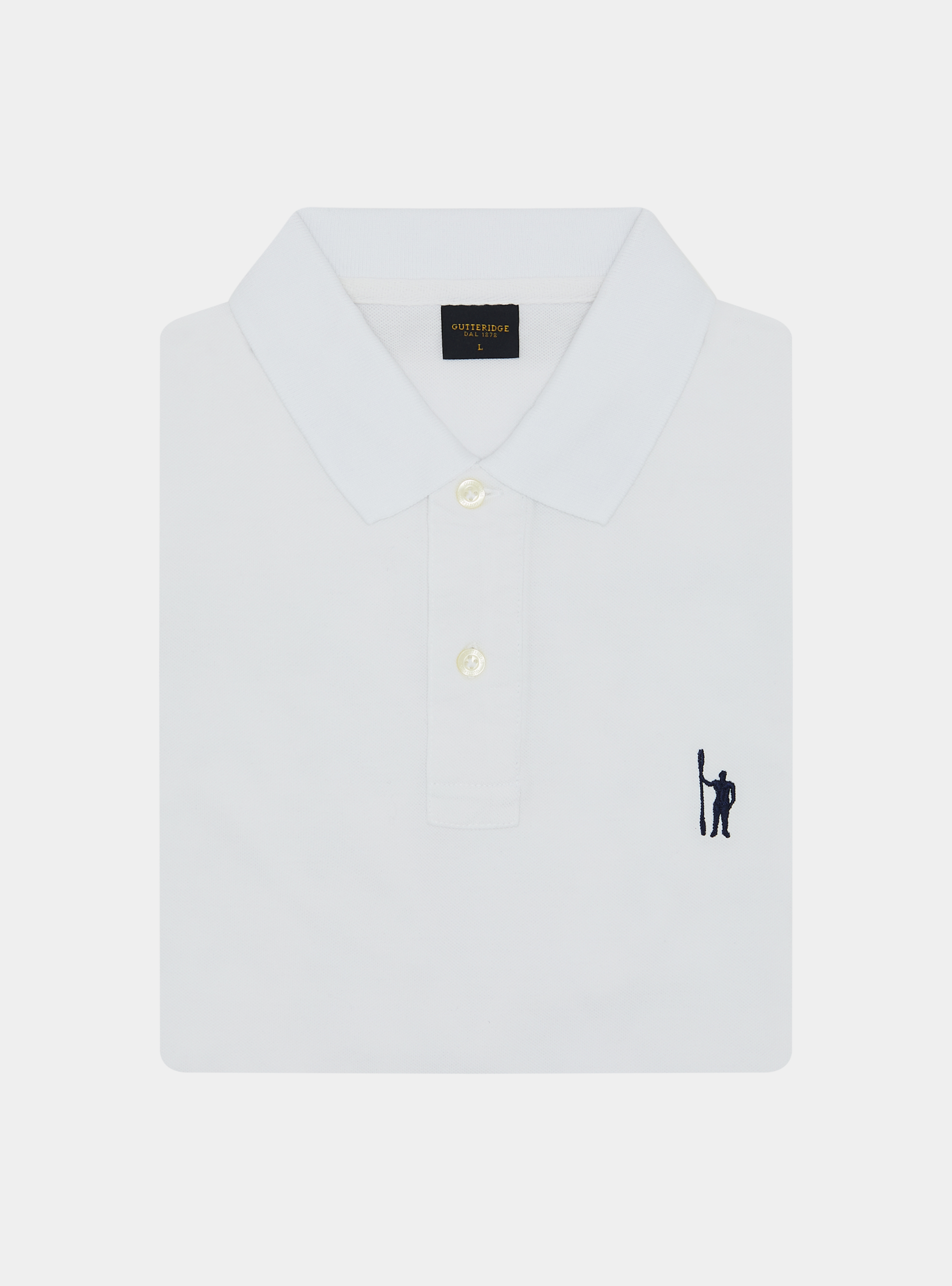 Piqu&eacute; polo shirt with embroidery, WHITE