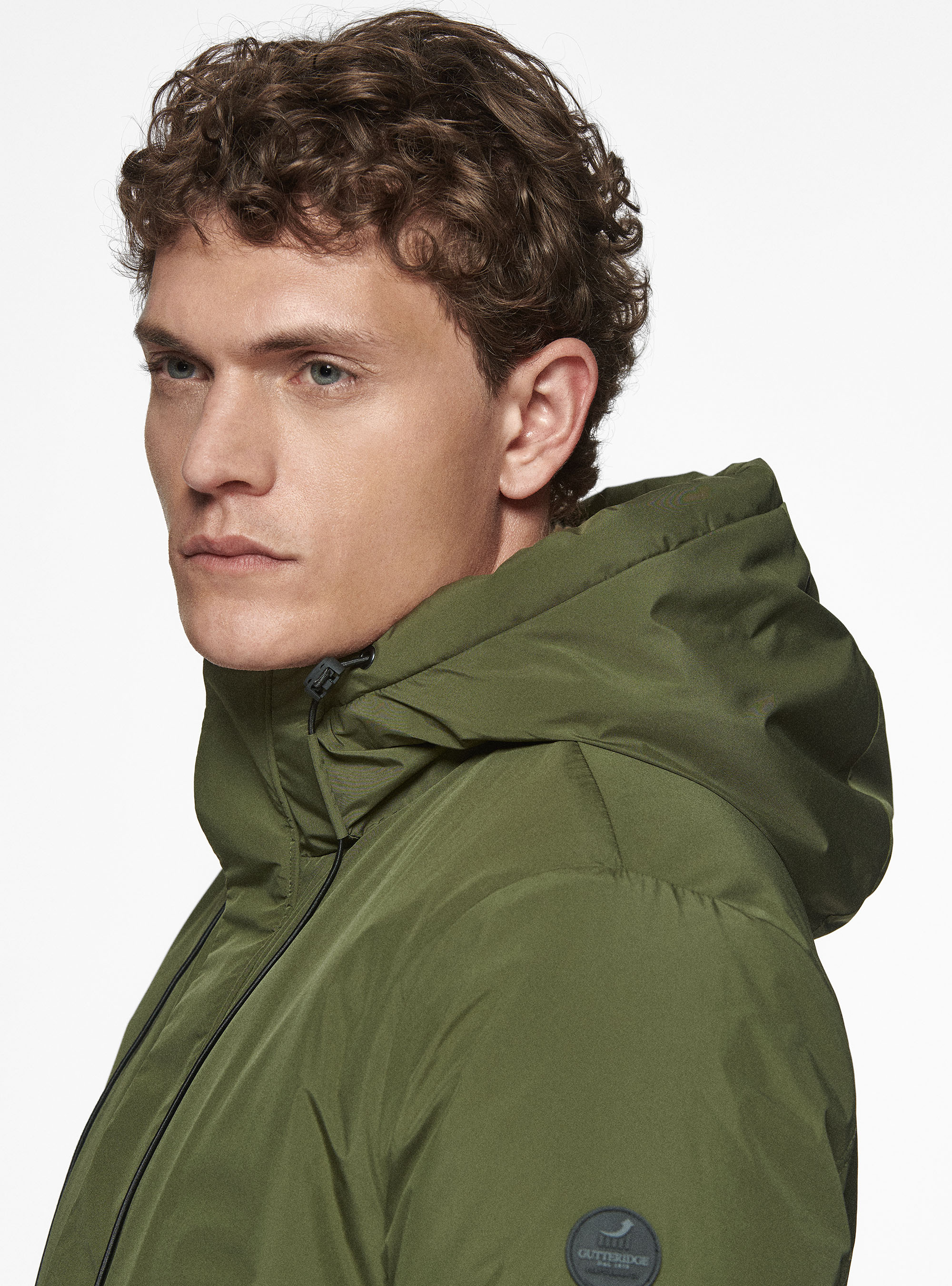 Parka tecnico con pelliccia sintetica, MILITARE 0609C