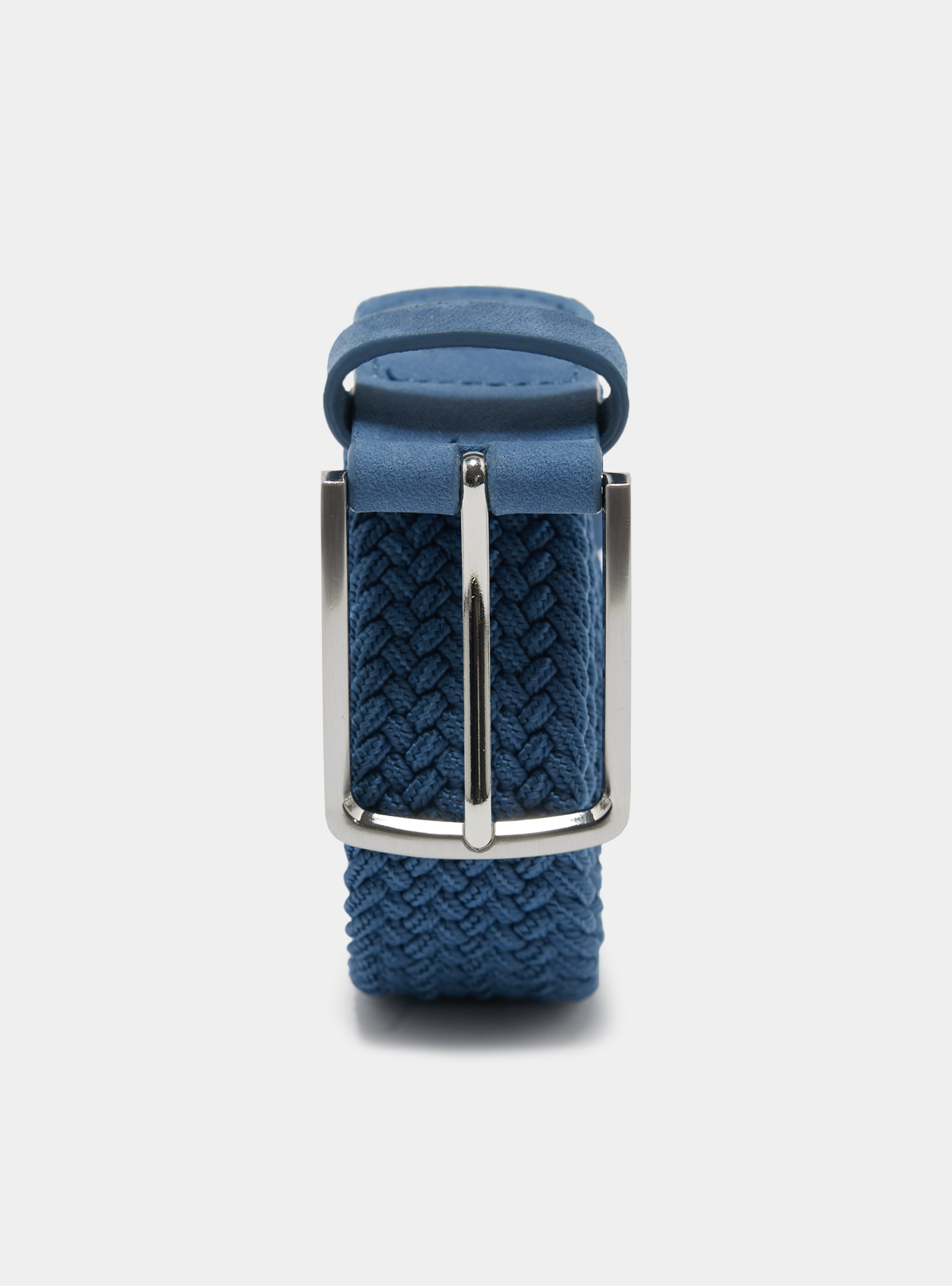 Ceinture élastique unie, BLEU CIEL