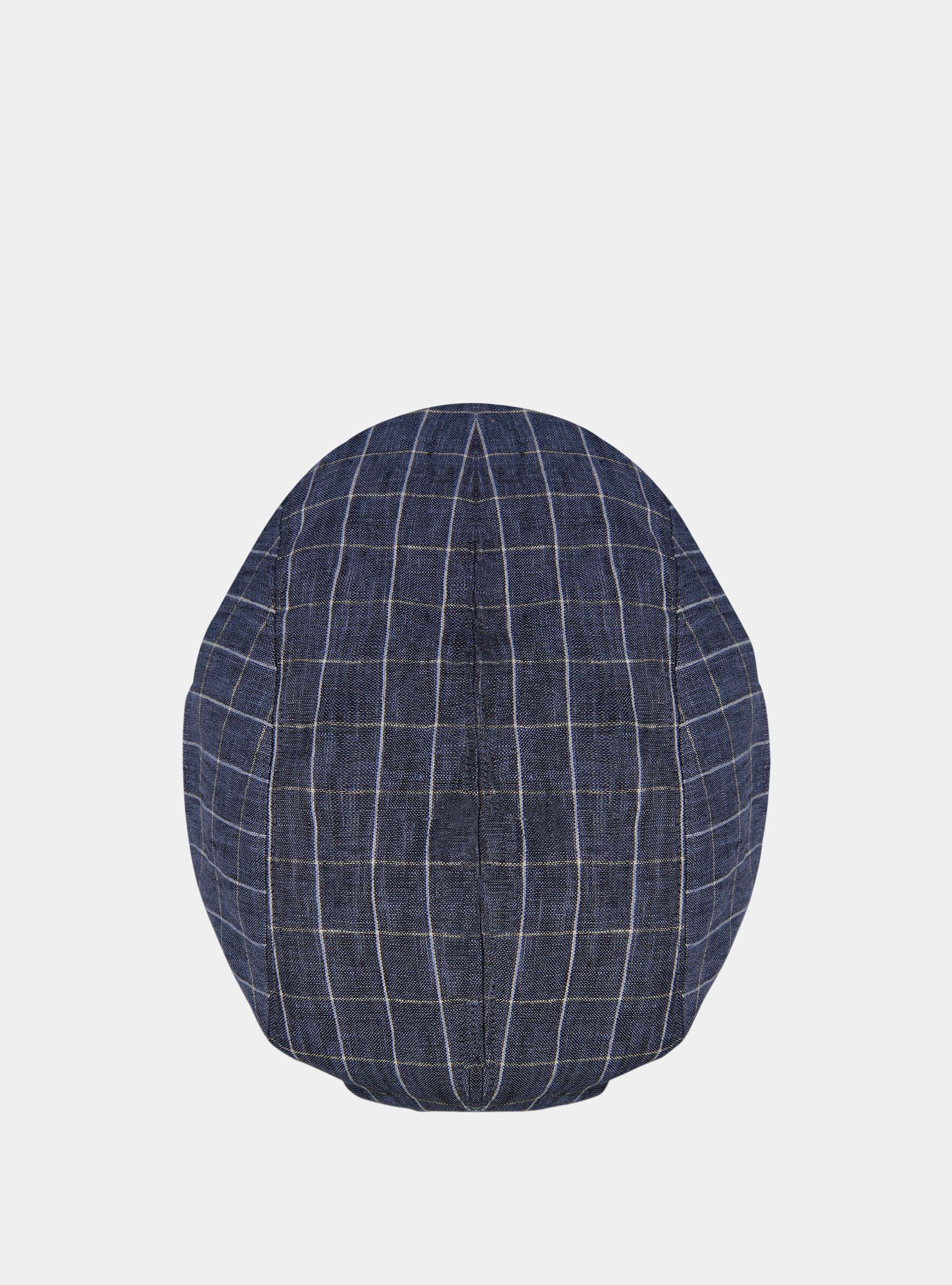 Check Patterned Coppola, NAVY BLUE