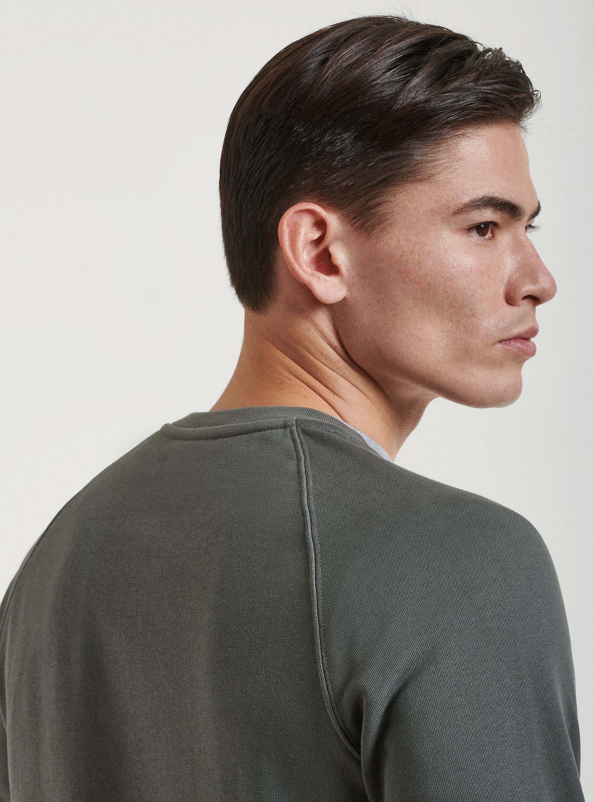 Felpa tinta unita, SALVIA 0602C