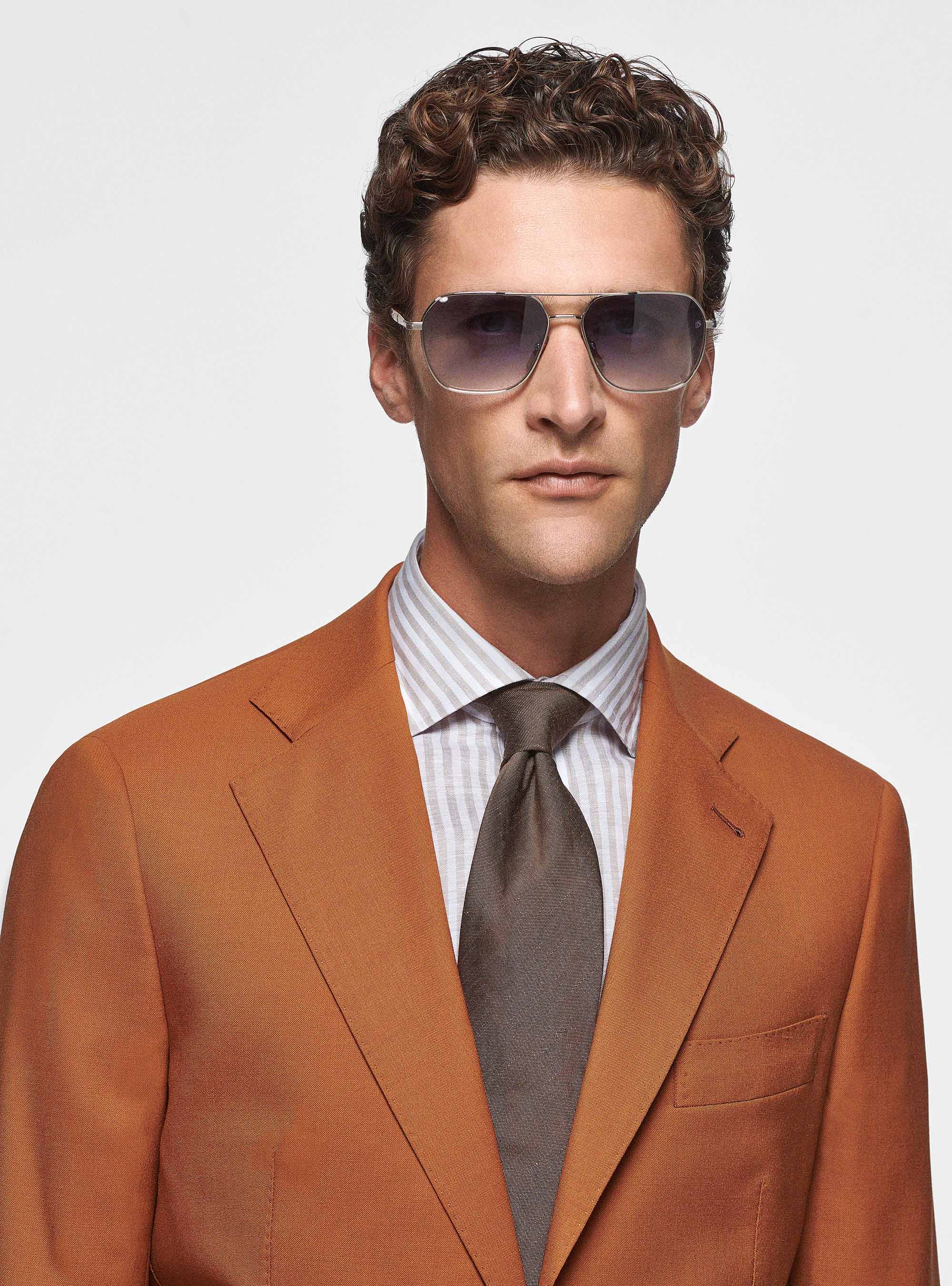 Giacca in pura lana Vitale Barberis Canonico, 0522C CARAMELLO