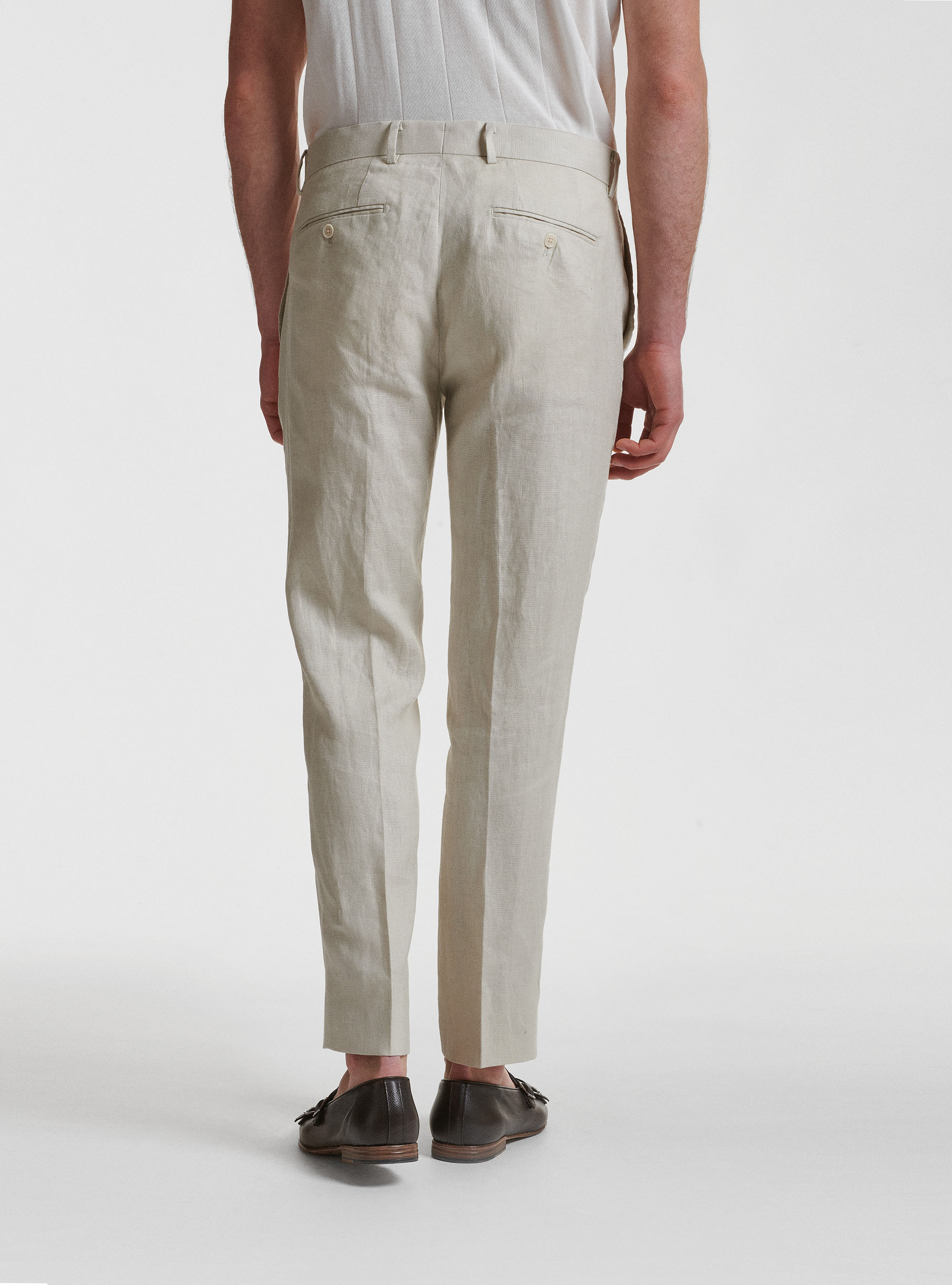 22SS BRIEFING LINEN ONE TACK PANTS オリーブS 22SS BRIEFING LINEN ONE TACK PANTS オリーブS