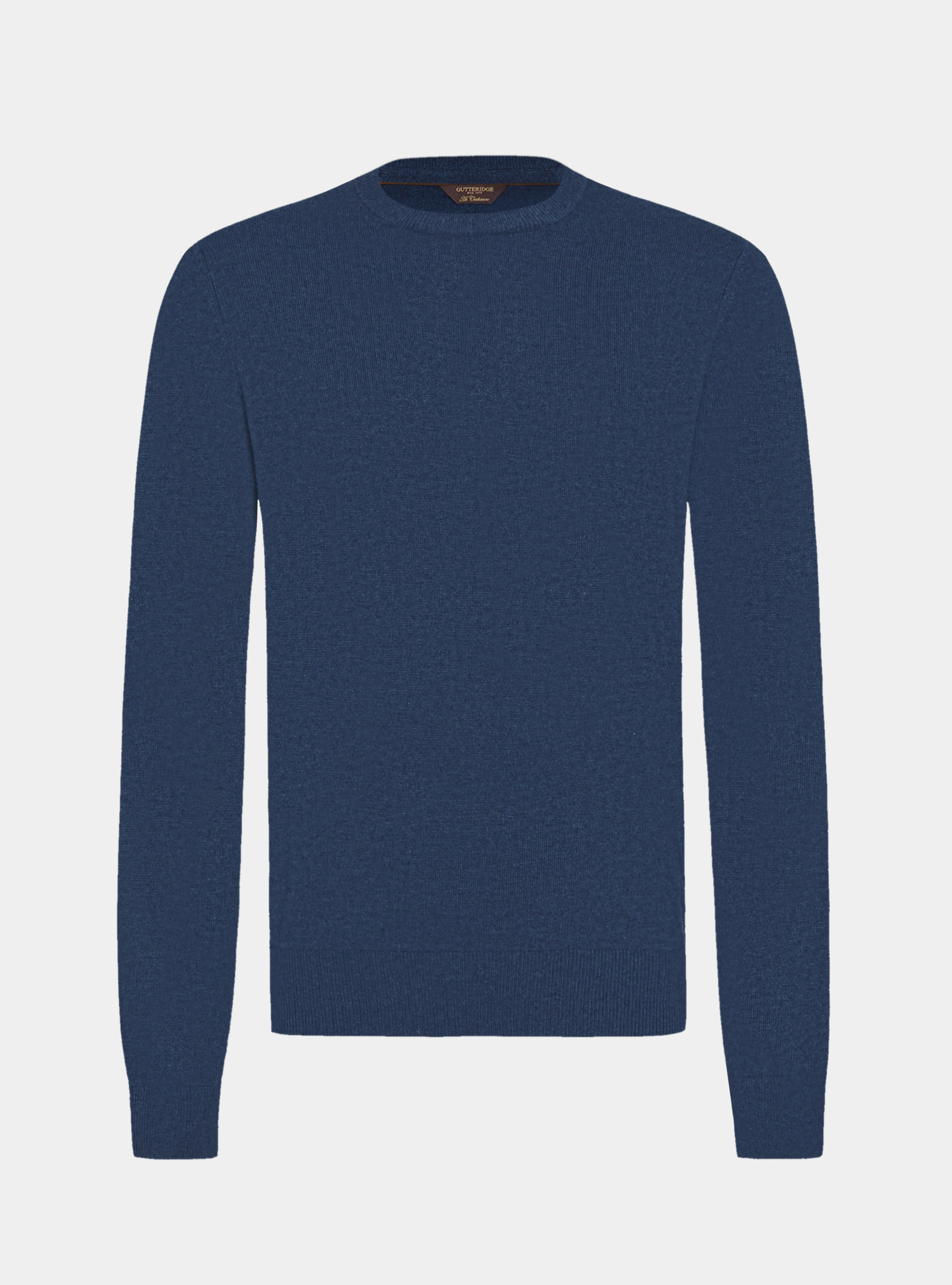 Trikot mit Rundhalsausschnitt aus Lambswool und Kaschmir, INCHIOSTRO 0232C