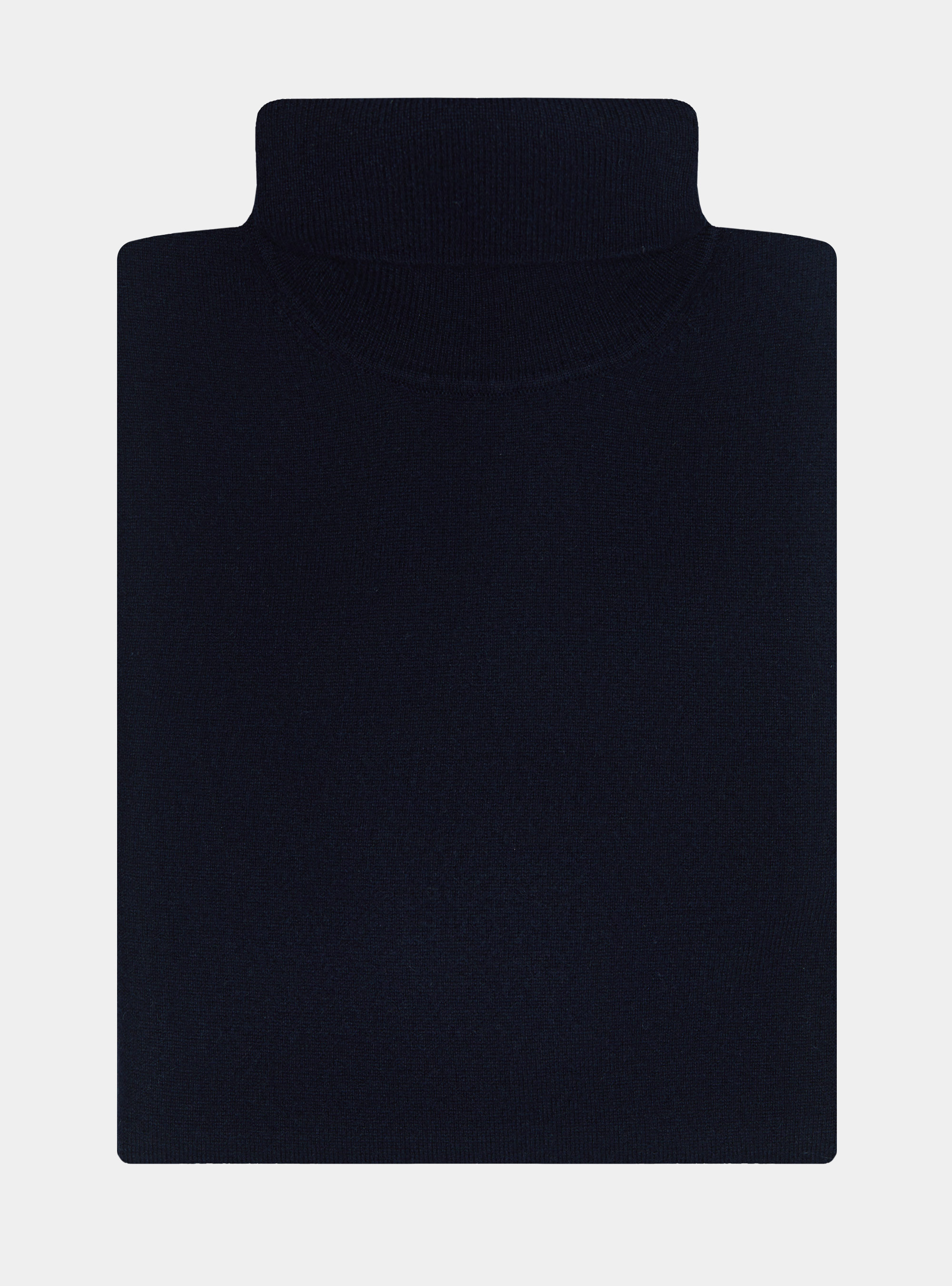 Cashmere turtleneck, NAVY BLUE