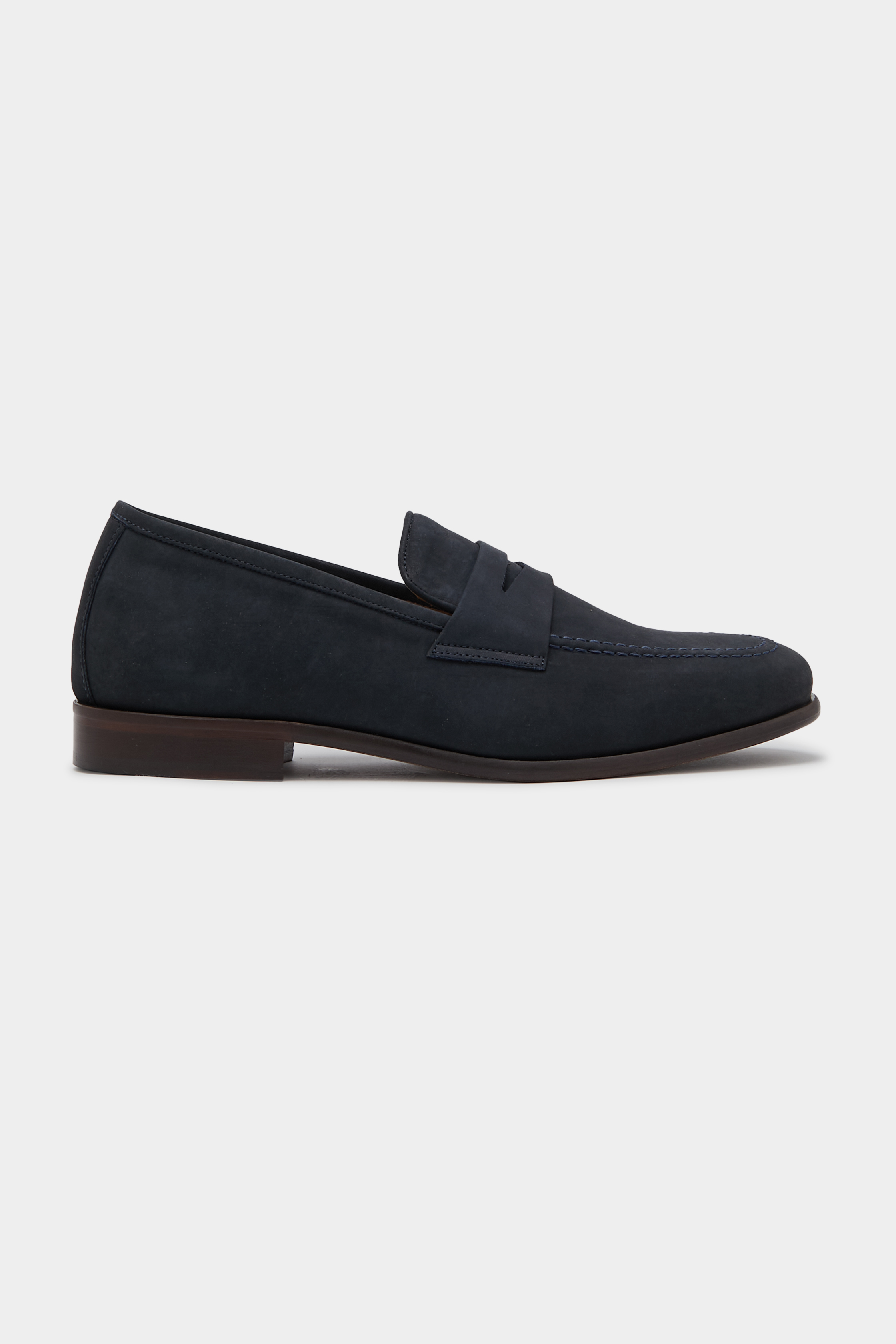 Nubuk loafers, BLUE