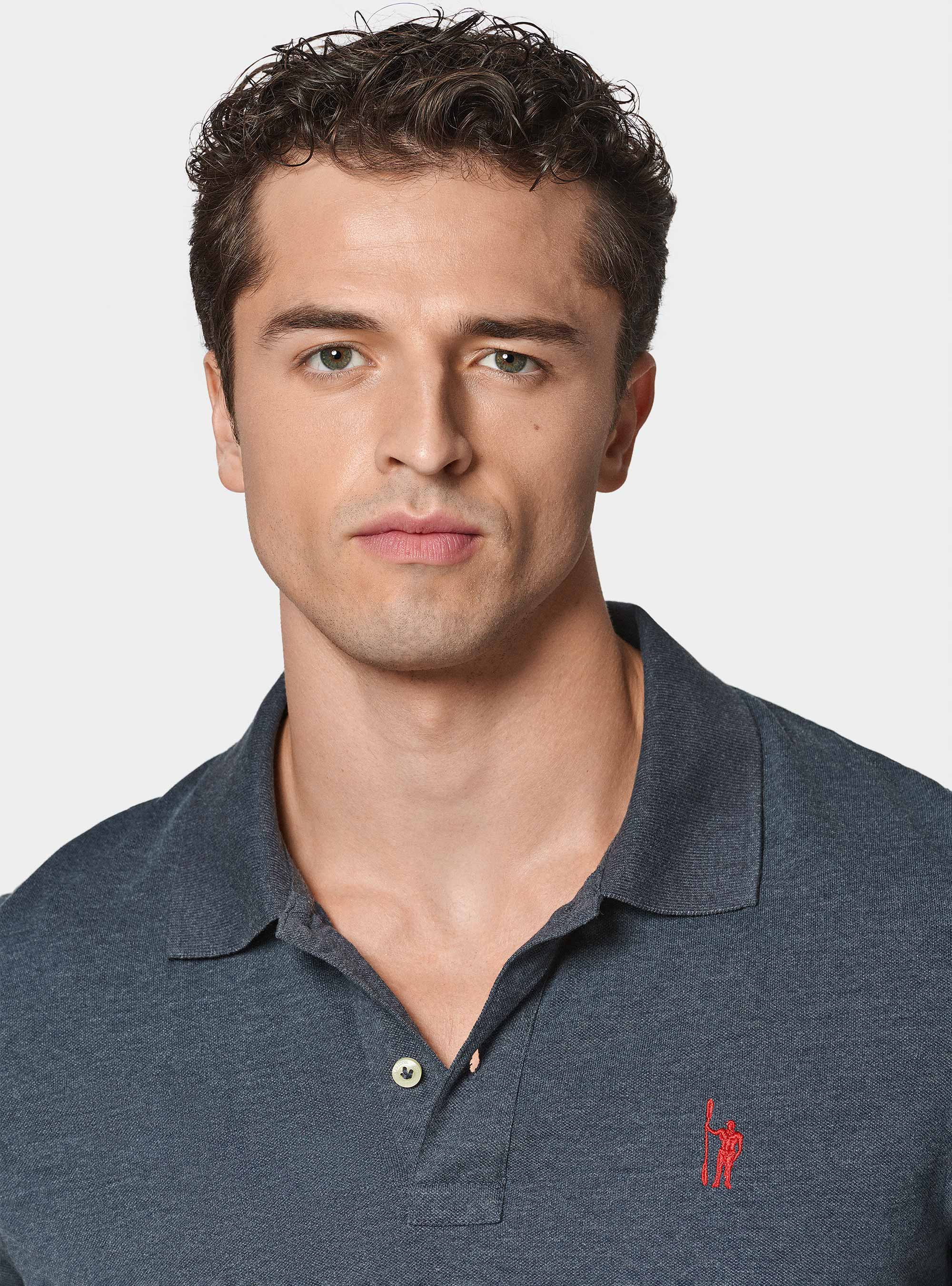 Polo classique en piqué, ENCRE