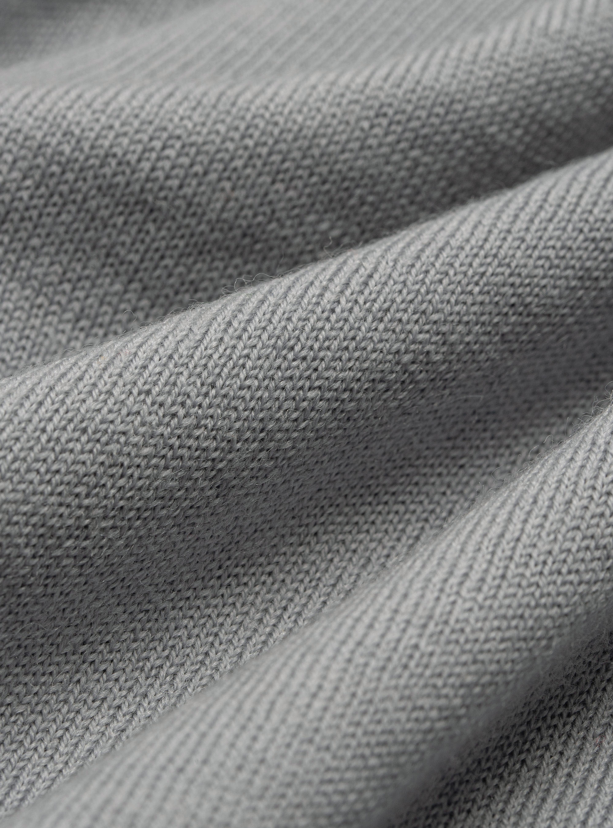 Rollkragenpullover aus reiner Merinowolle, GRIGIO CHIARO 0256C