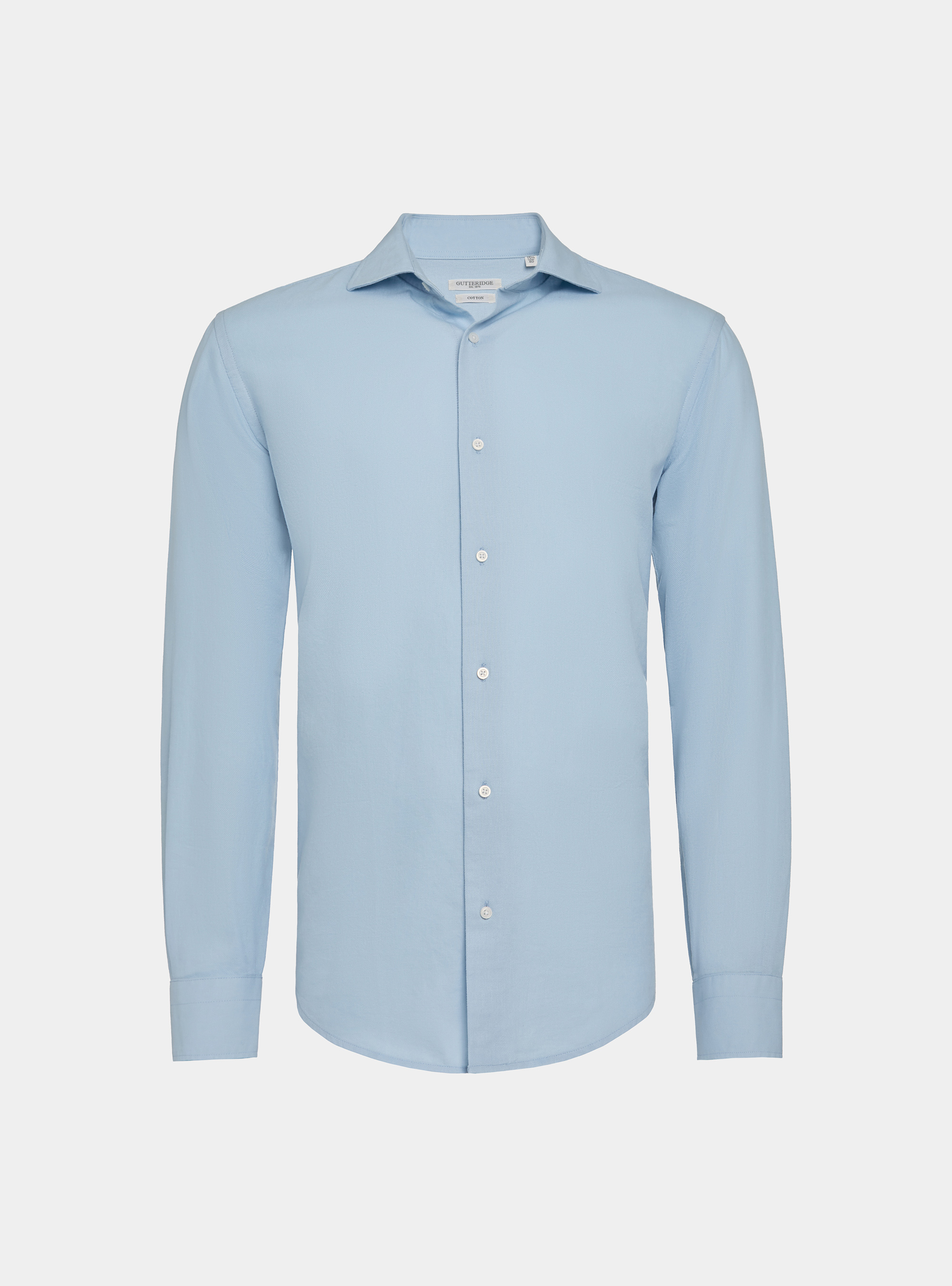 Cotton gauze shirt, LIGHT BLUE