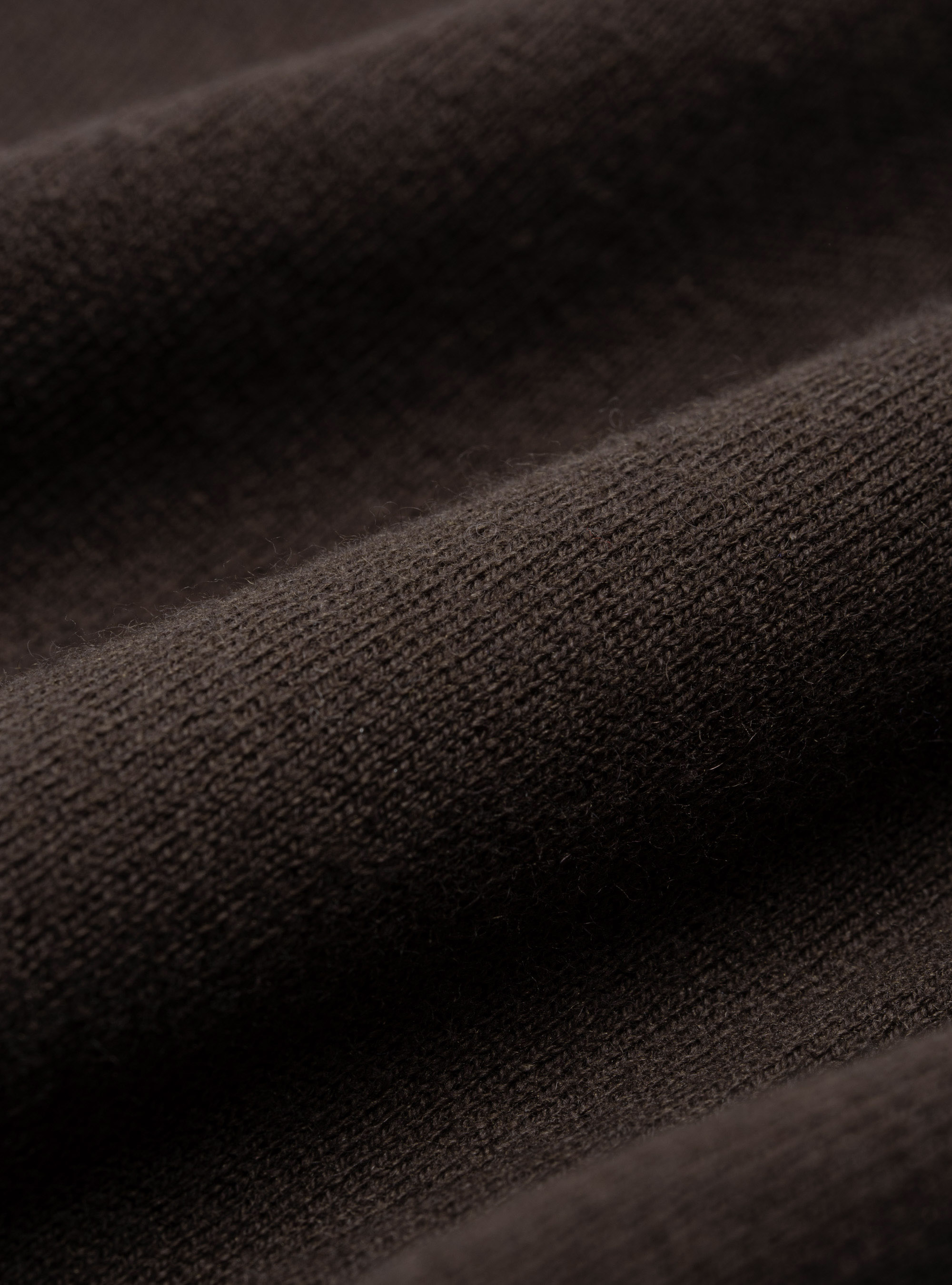 Dolcevita in cotone seta e cashmere, MARRONE