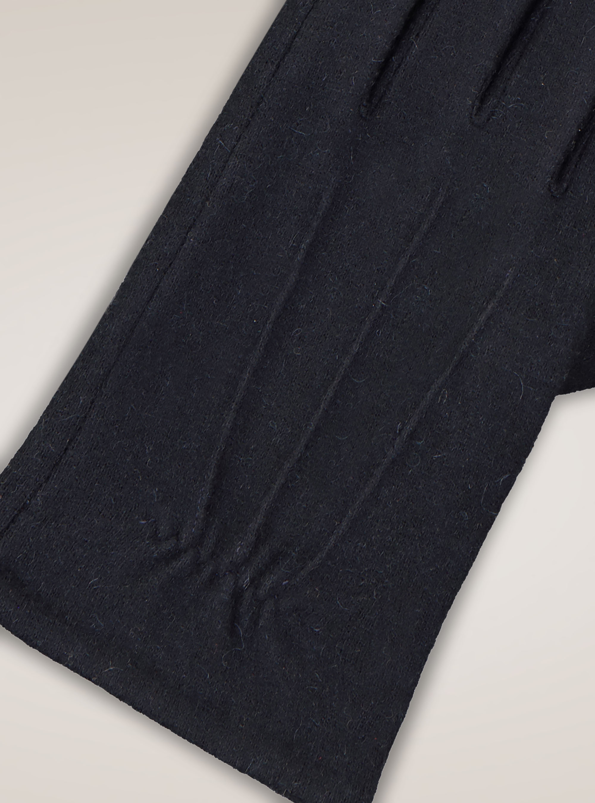 Wool gloves, NAVY BLUE