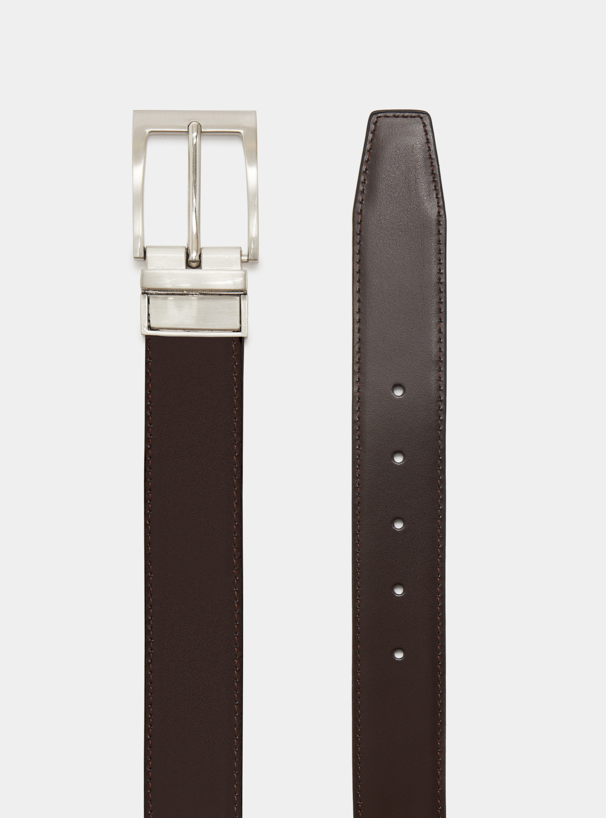 Classic reversible belt, BLACK