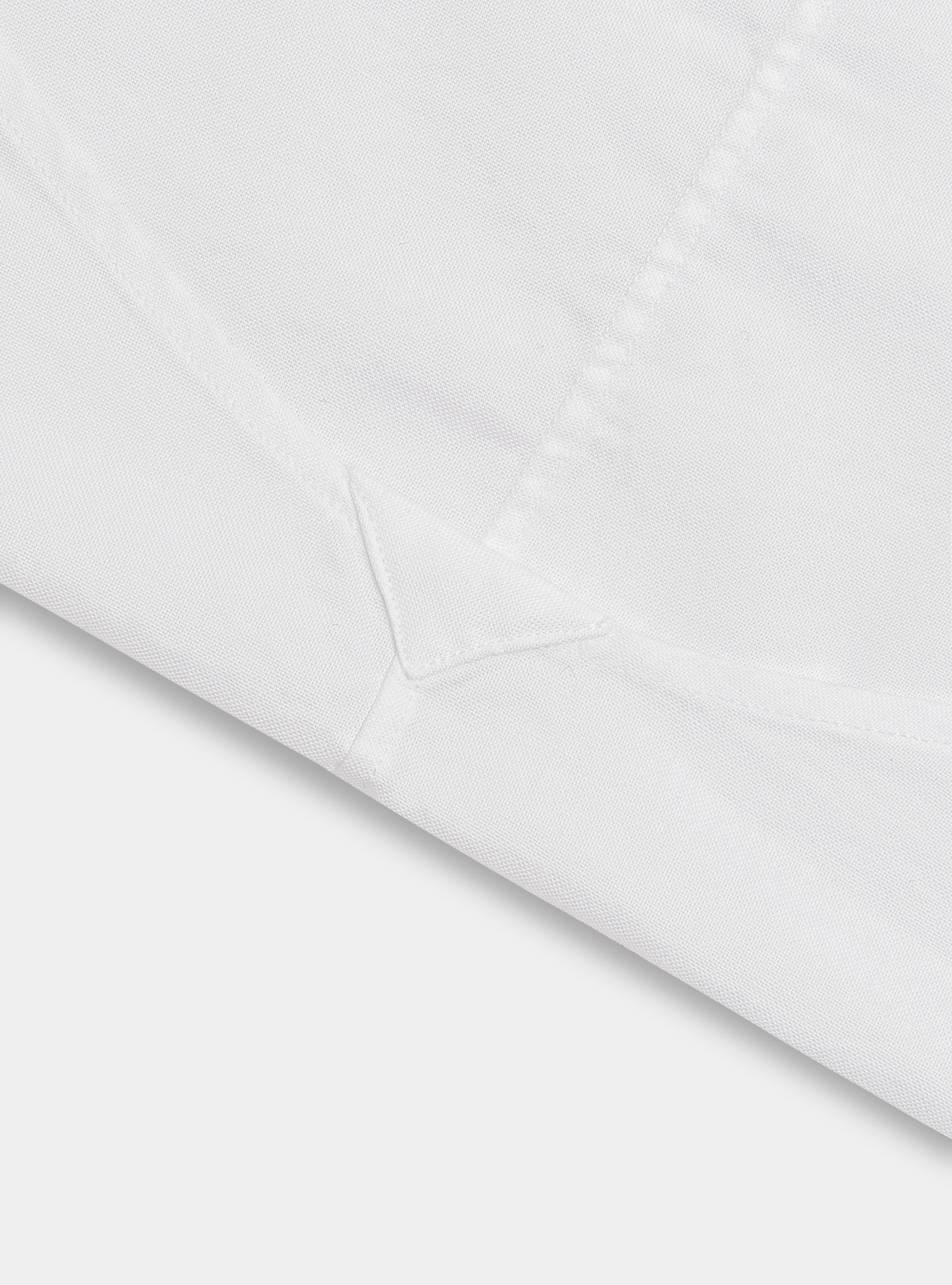 Camicia comfort fit in cotone oxford, BIANCO