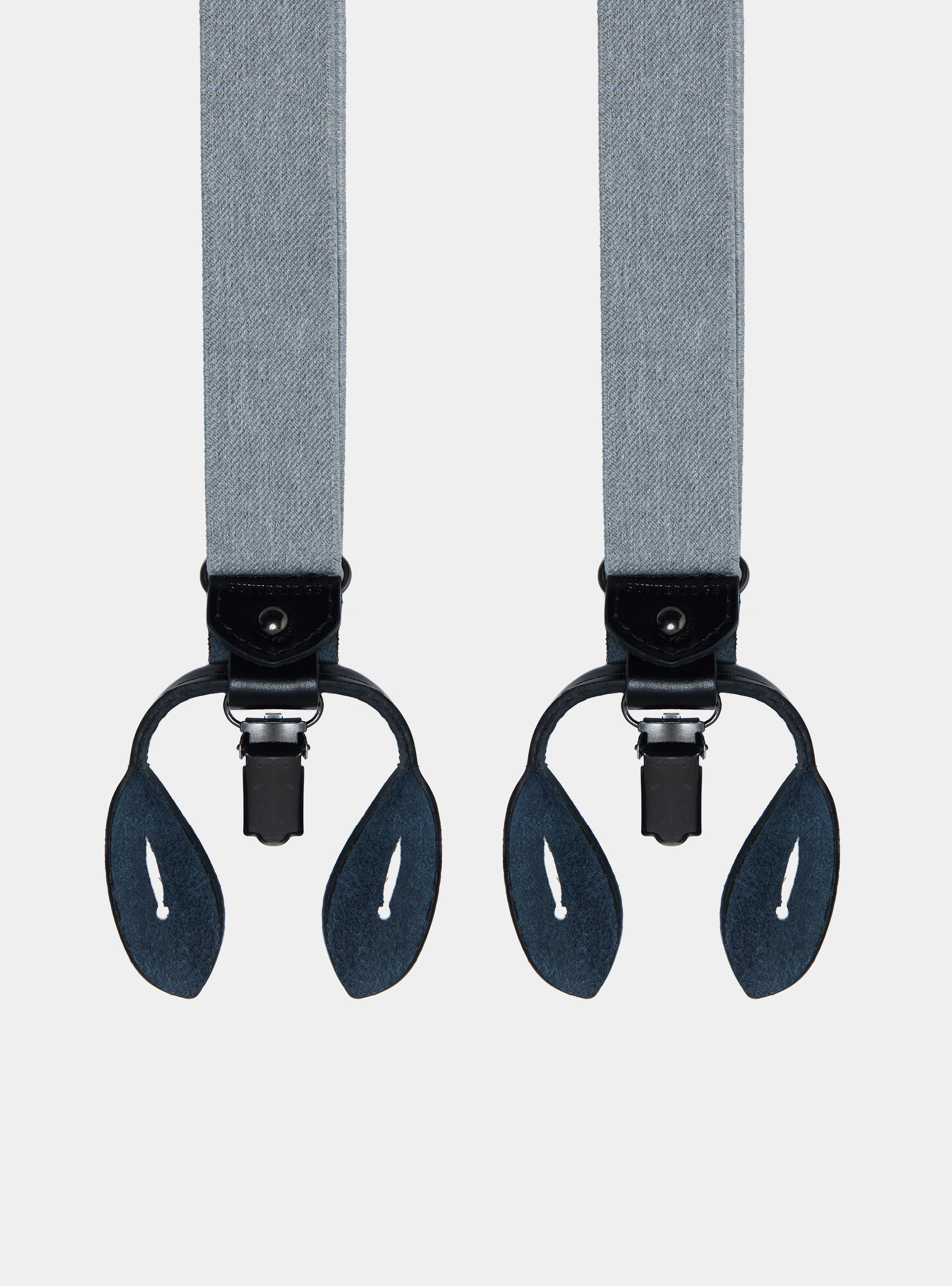 Tirantes de color liso, GRIS CLARO JASPEADO