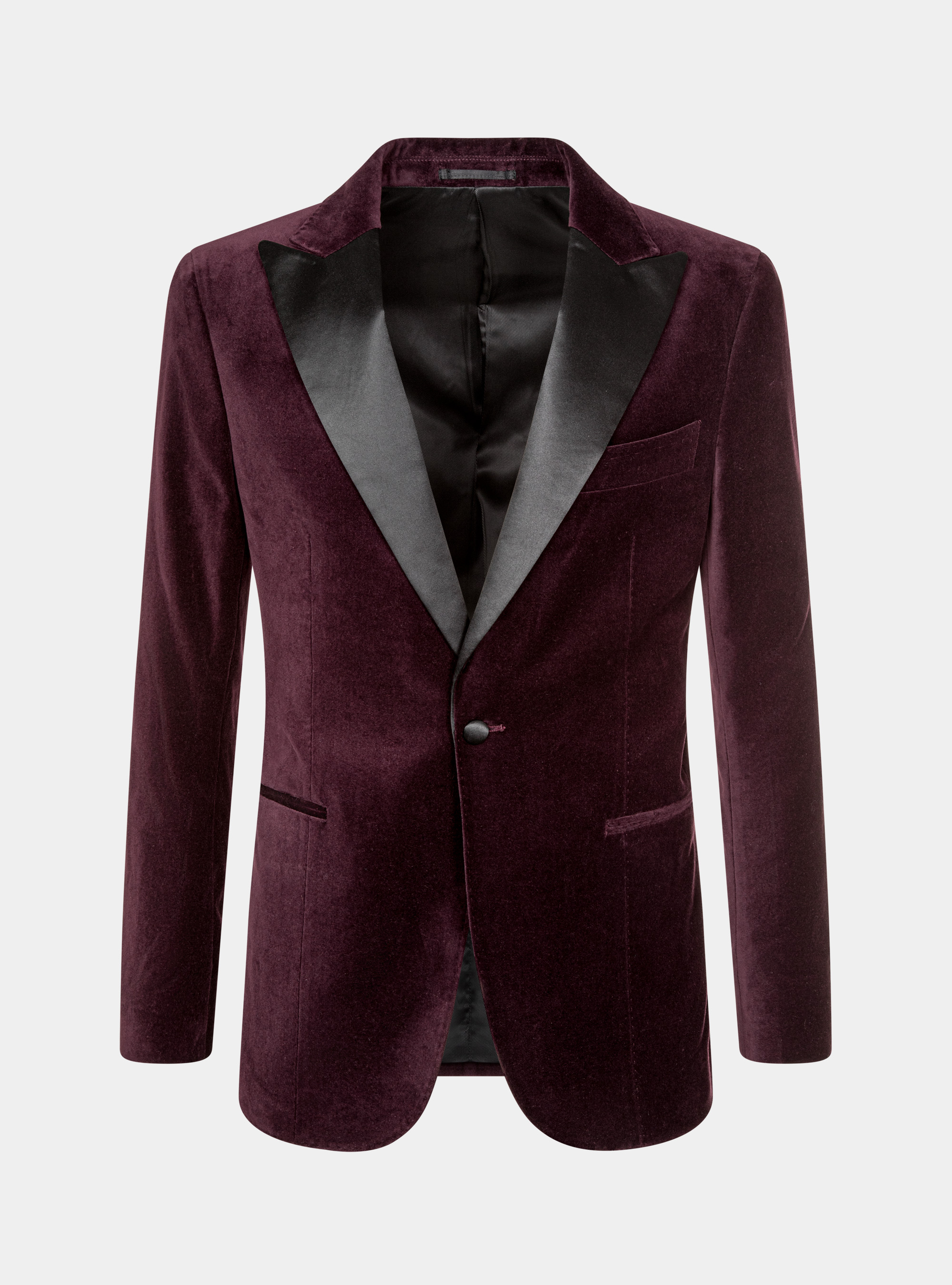 Velvet tuxedo blazer, VINACCIA 0401C
