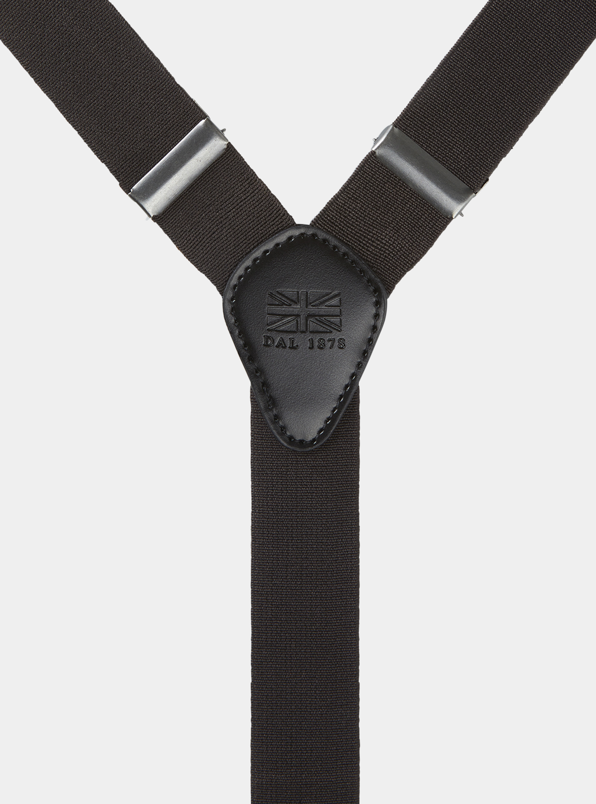 Bretelle tinta unita, MARRONE