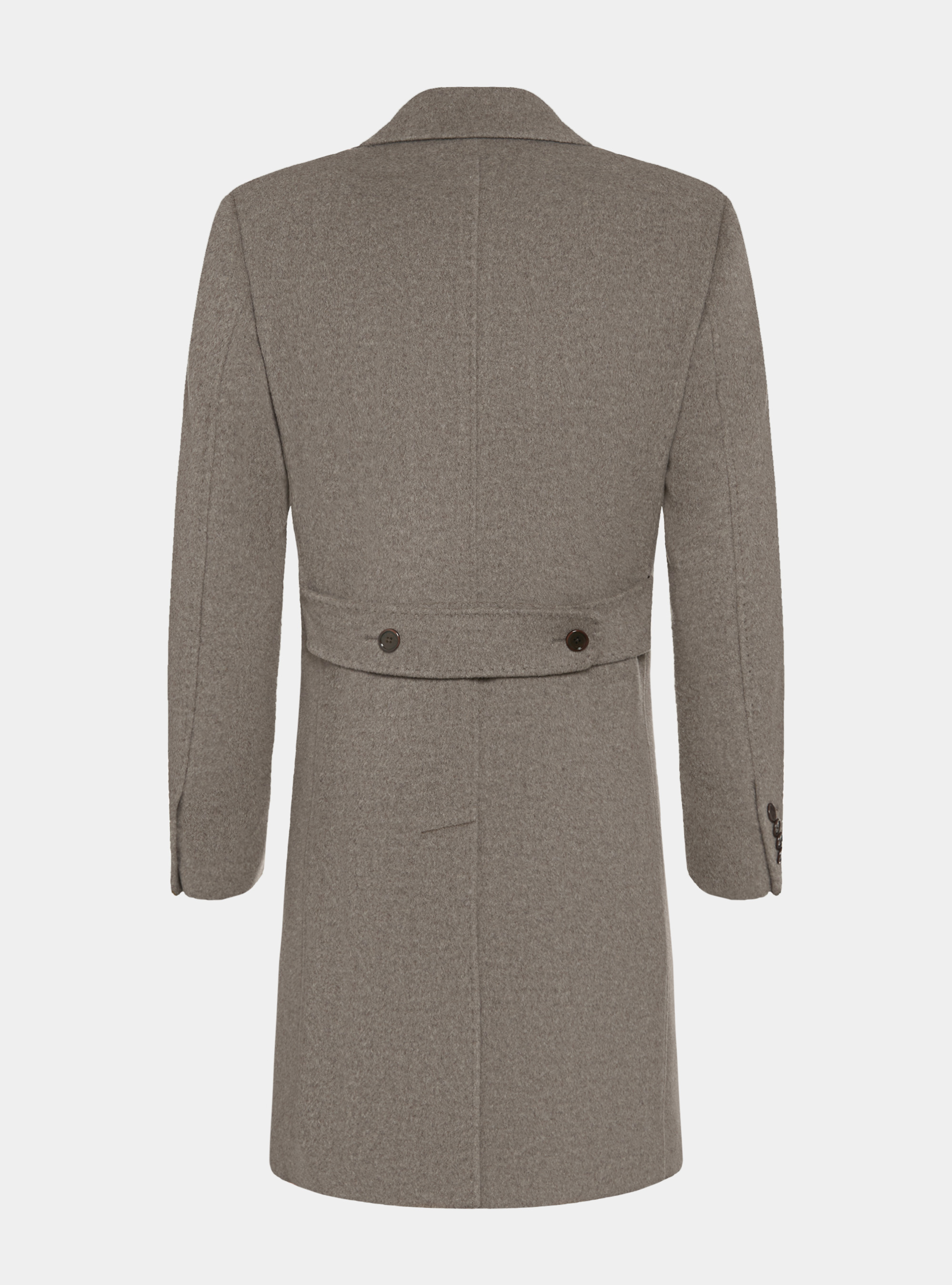 Wool and cashmere double-breasted coat | Gutteridge | Men's