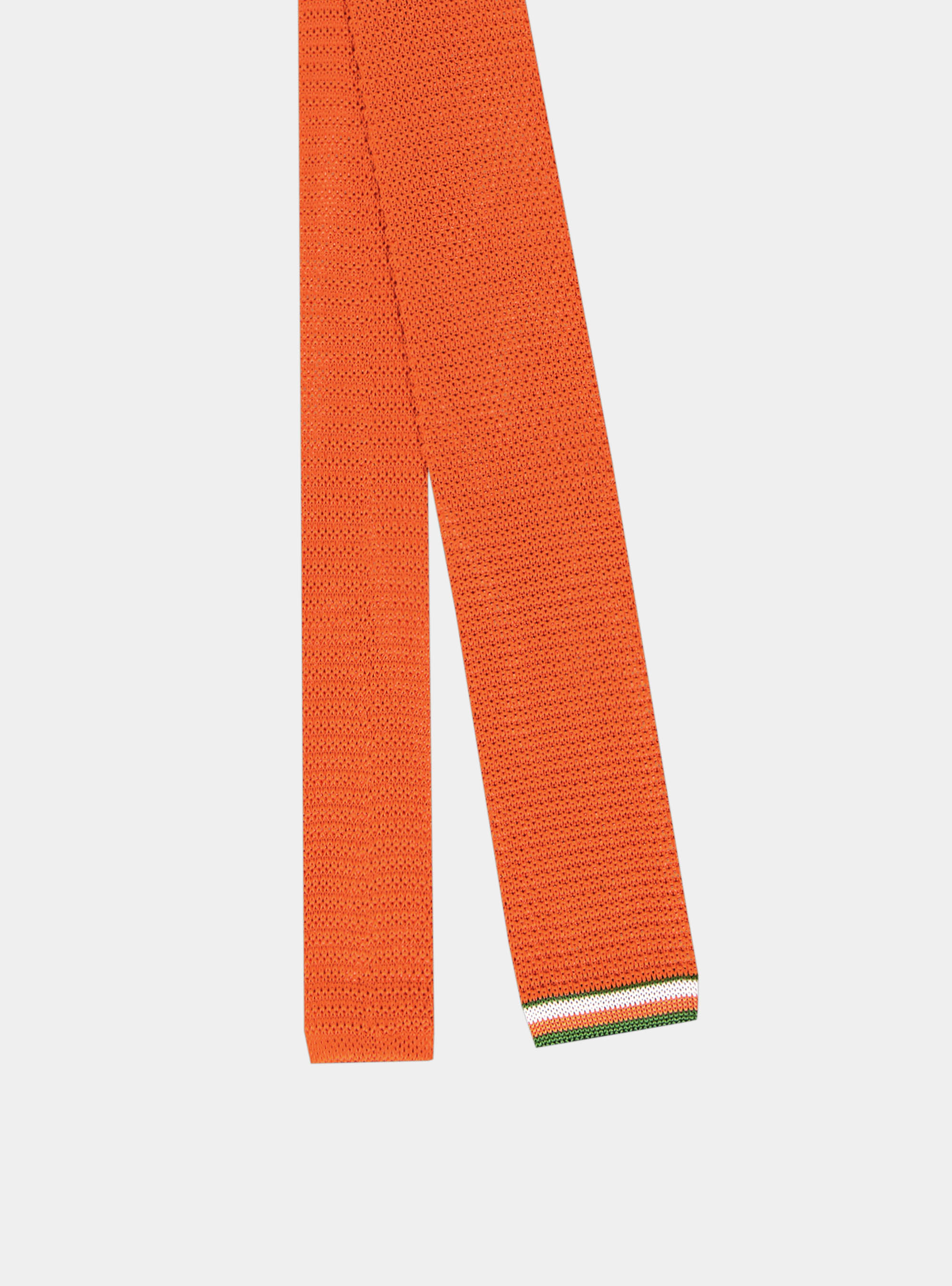 Cravatta in maglia, ARANCIONE FIAMMA