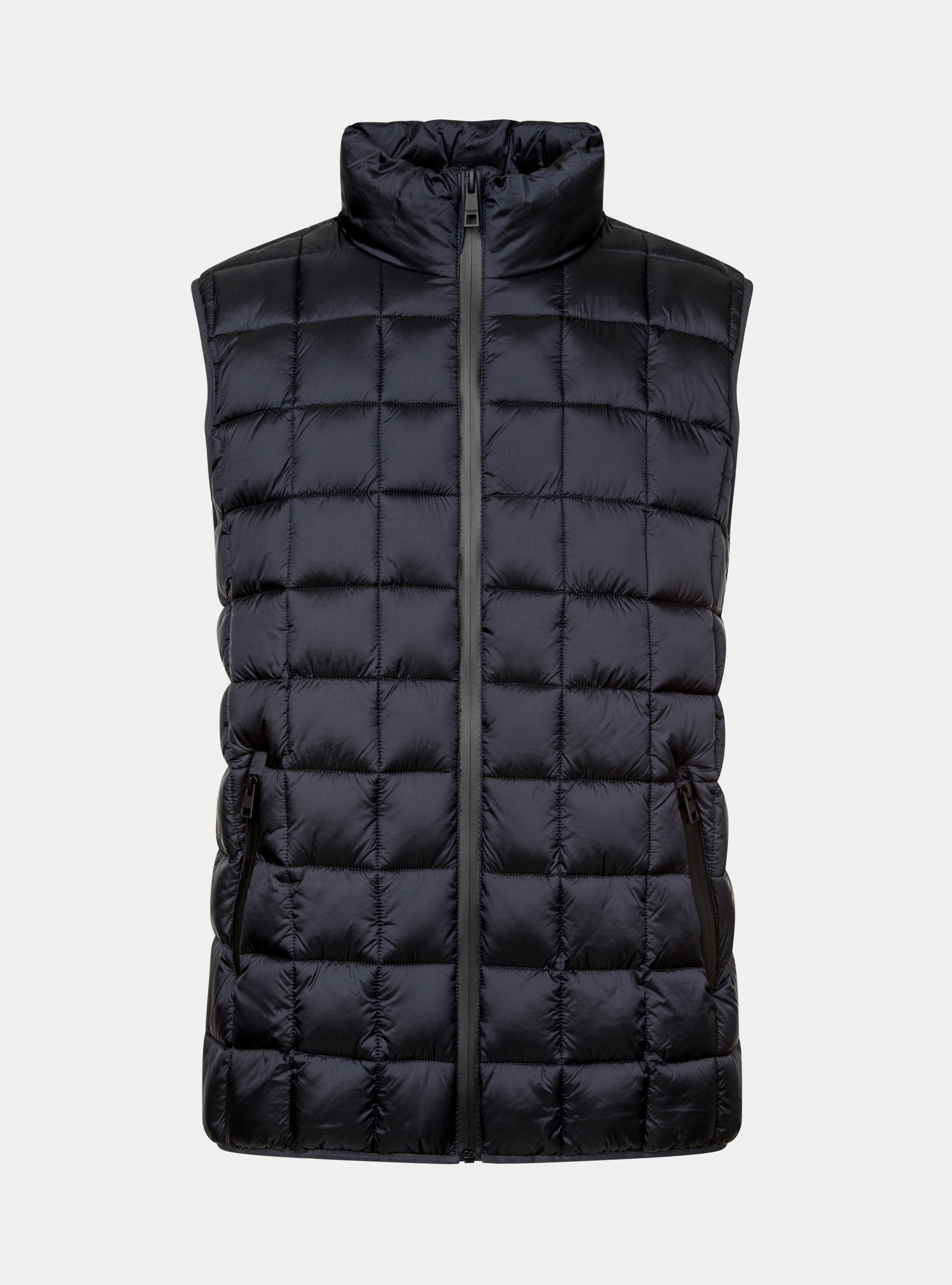 Smanicato trapuntato con imbottitura riciclata, BLU NAVY