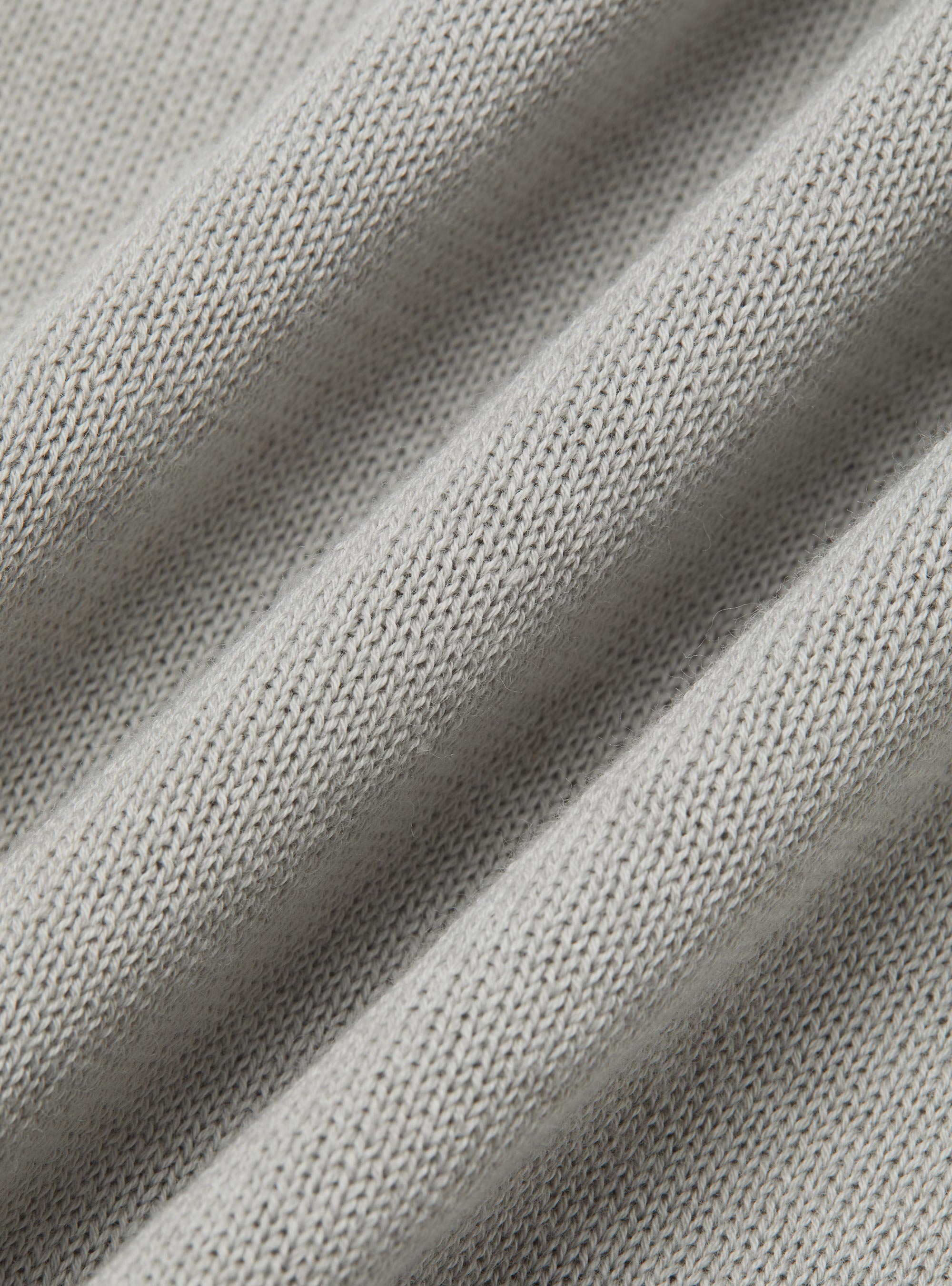 Gilet doppiopetto in maglia di cotone, PERLA 0178C