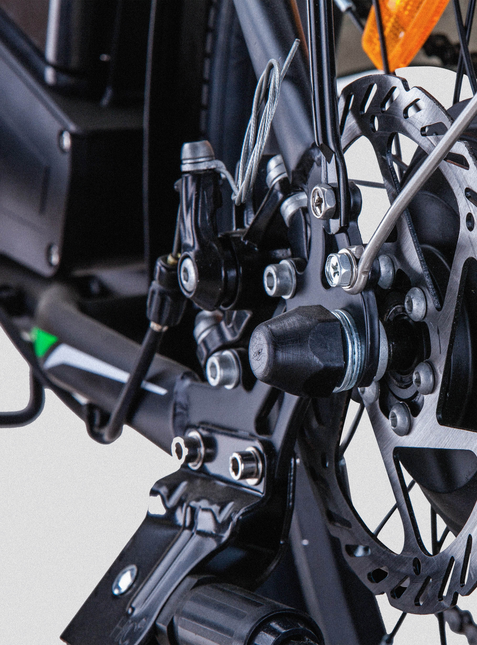 Electric folding bike Ebike RKS 250W Shimano lithium battery, C101 BLACK