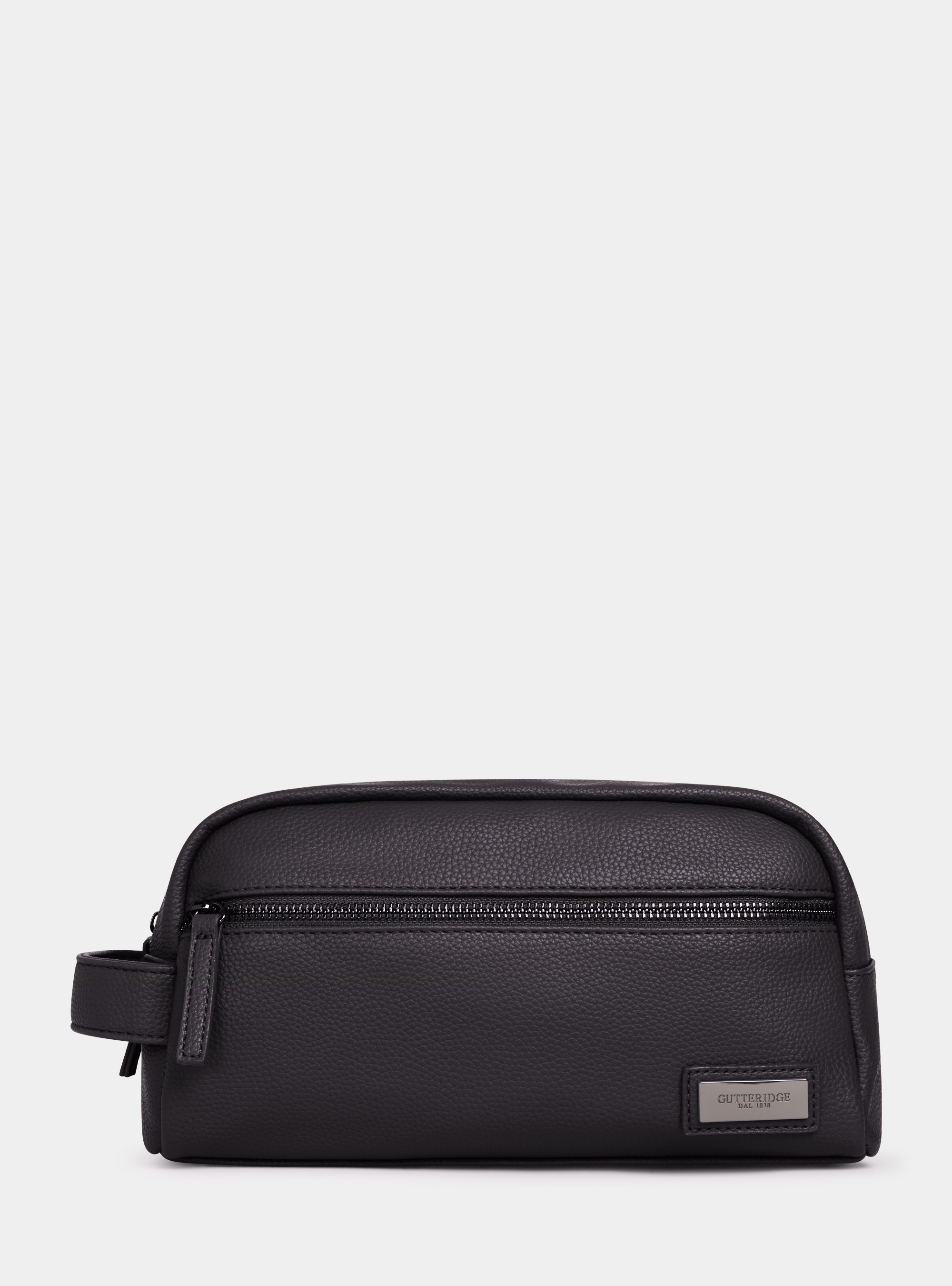 Necessaire with zip, BLACK