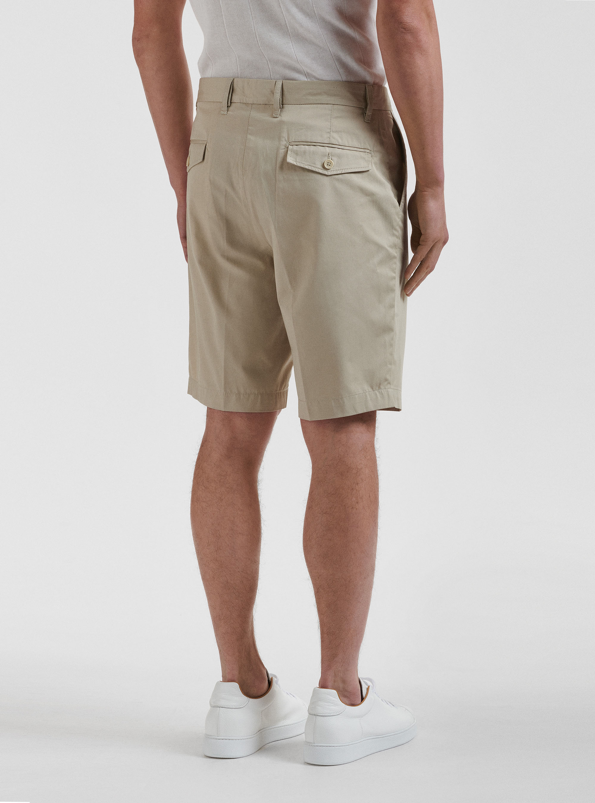 Lightweight twill shorts, SAND