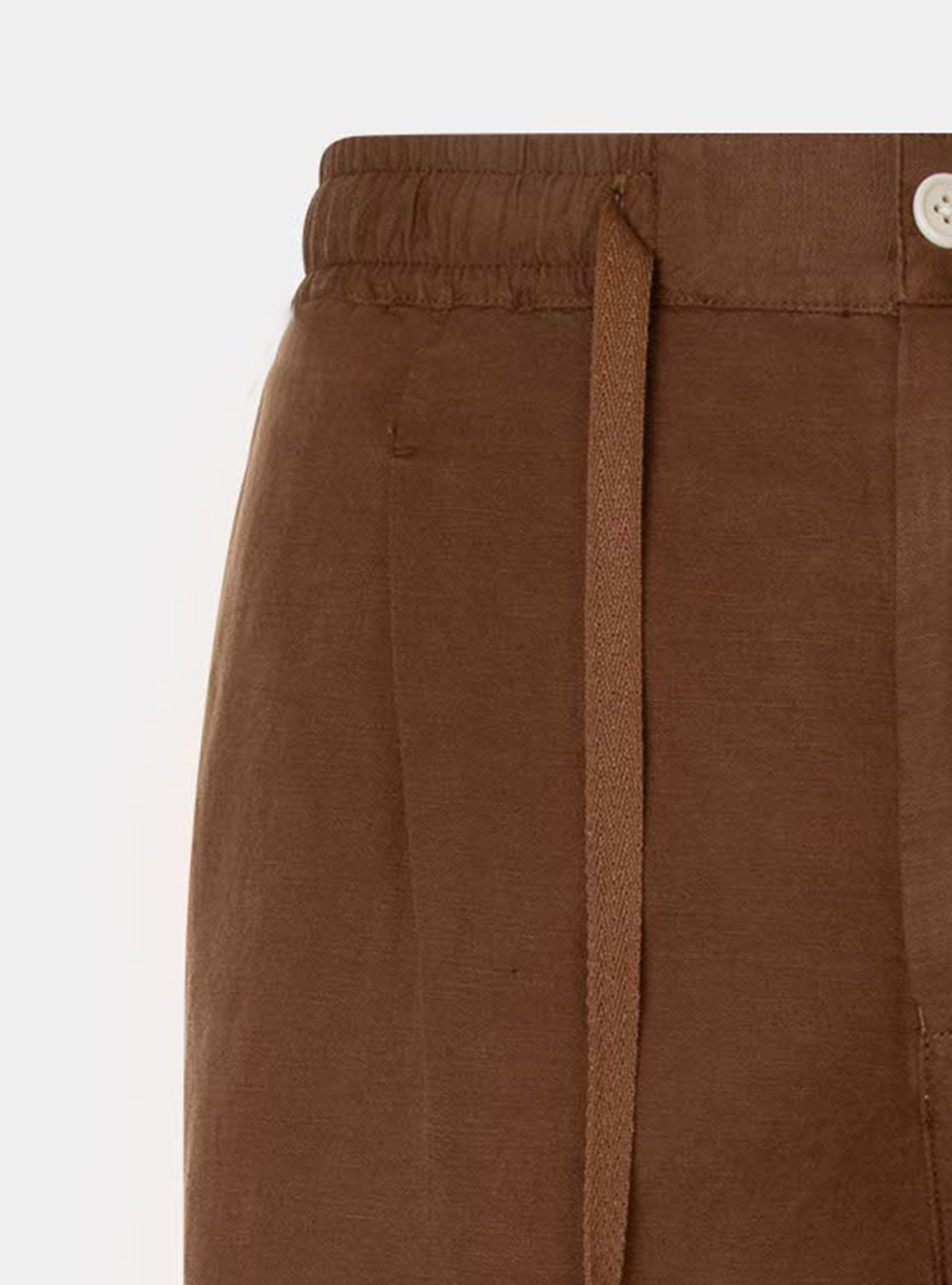 Garment-dyed bermuda shorts with drawstrings, MULTICOLOR