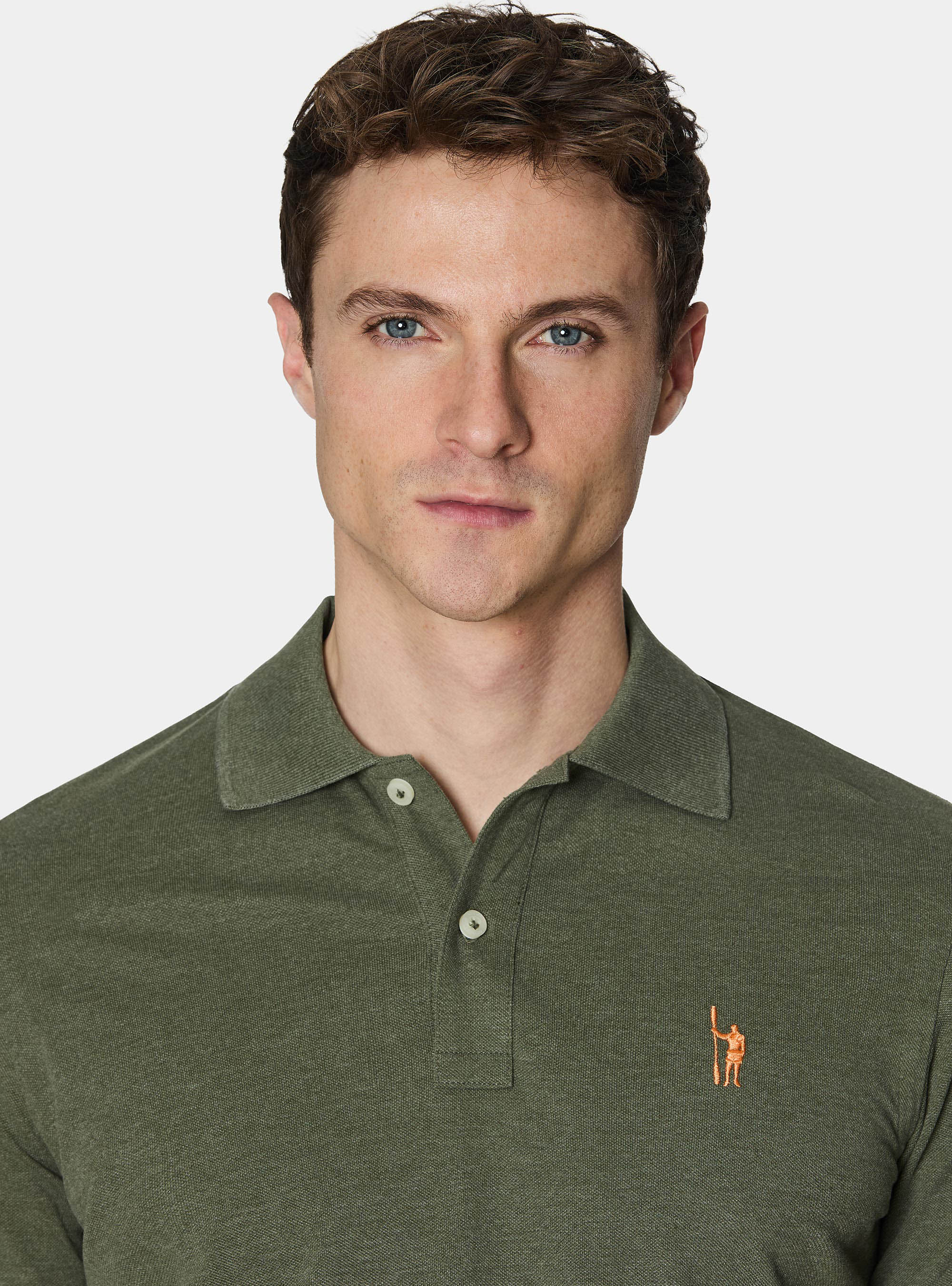 Classic piqu&eacute; polo shirt, SALVIA 0602C