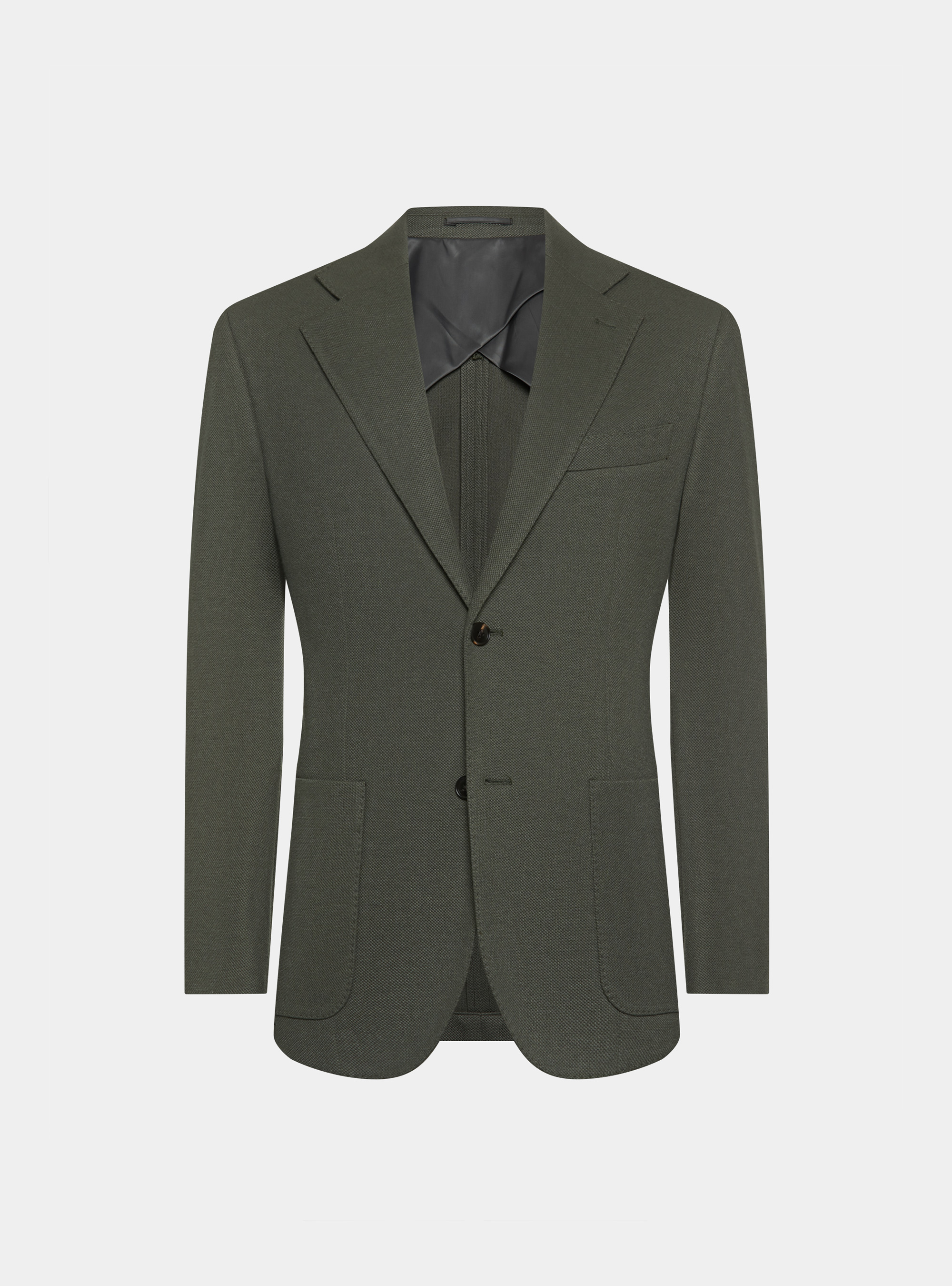 Giacca sfoderata in jersey, MILITARE 0609C