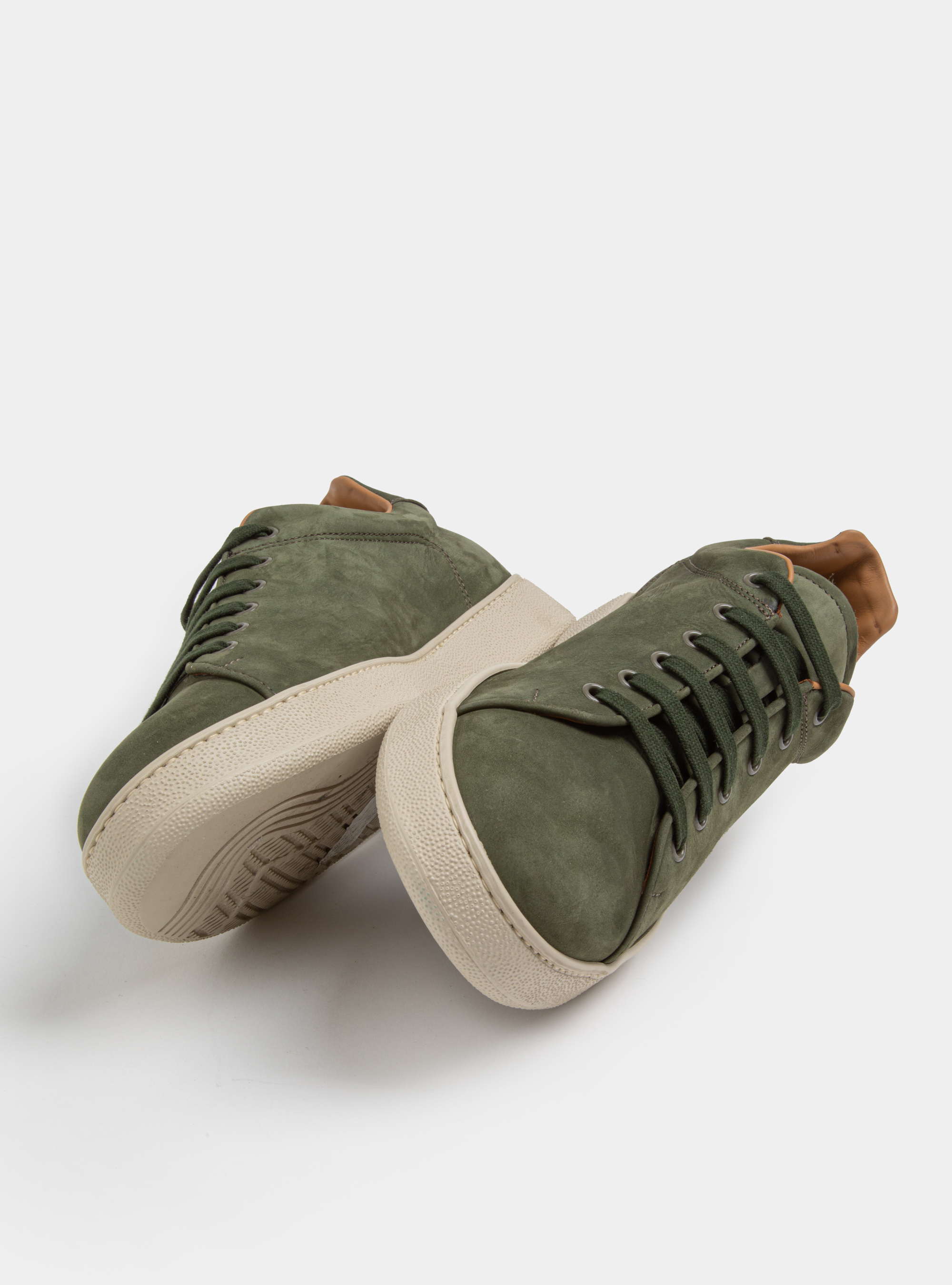 Sneakers in nabuk, SALVIA 0602C