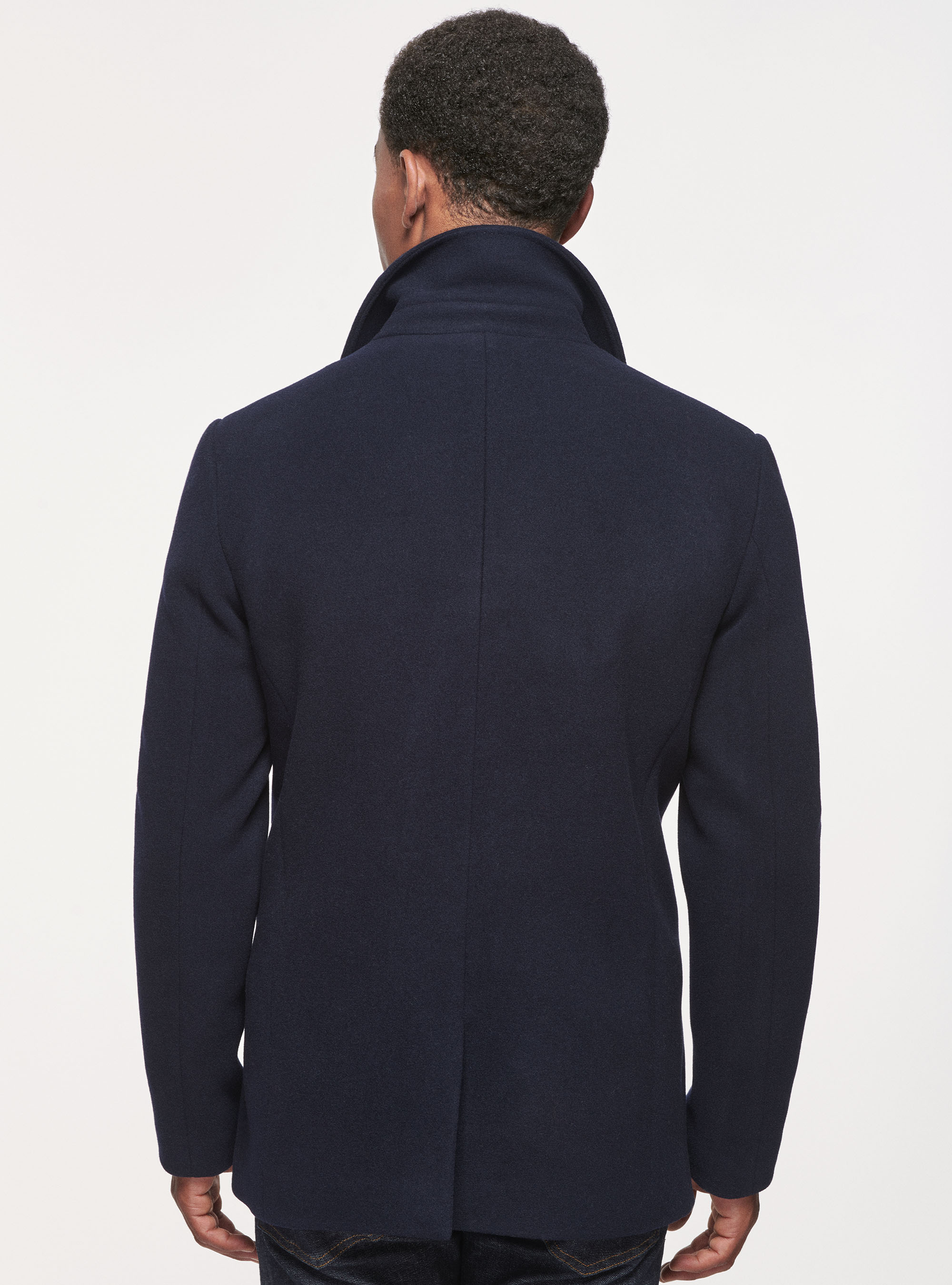 Peacoat in lambswool | Gutteridge | Men's catalog-gutteridge Peacoat in lambswool | Gutteridge | Men's catalog-gutteridge