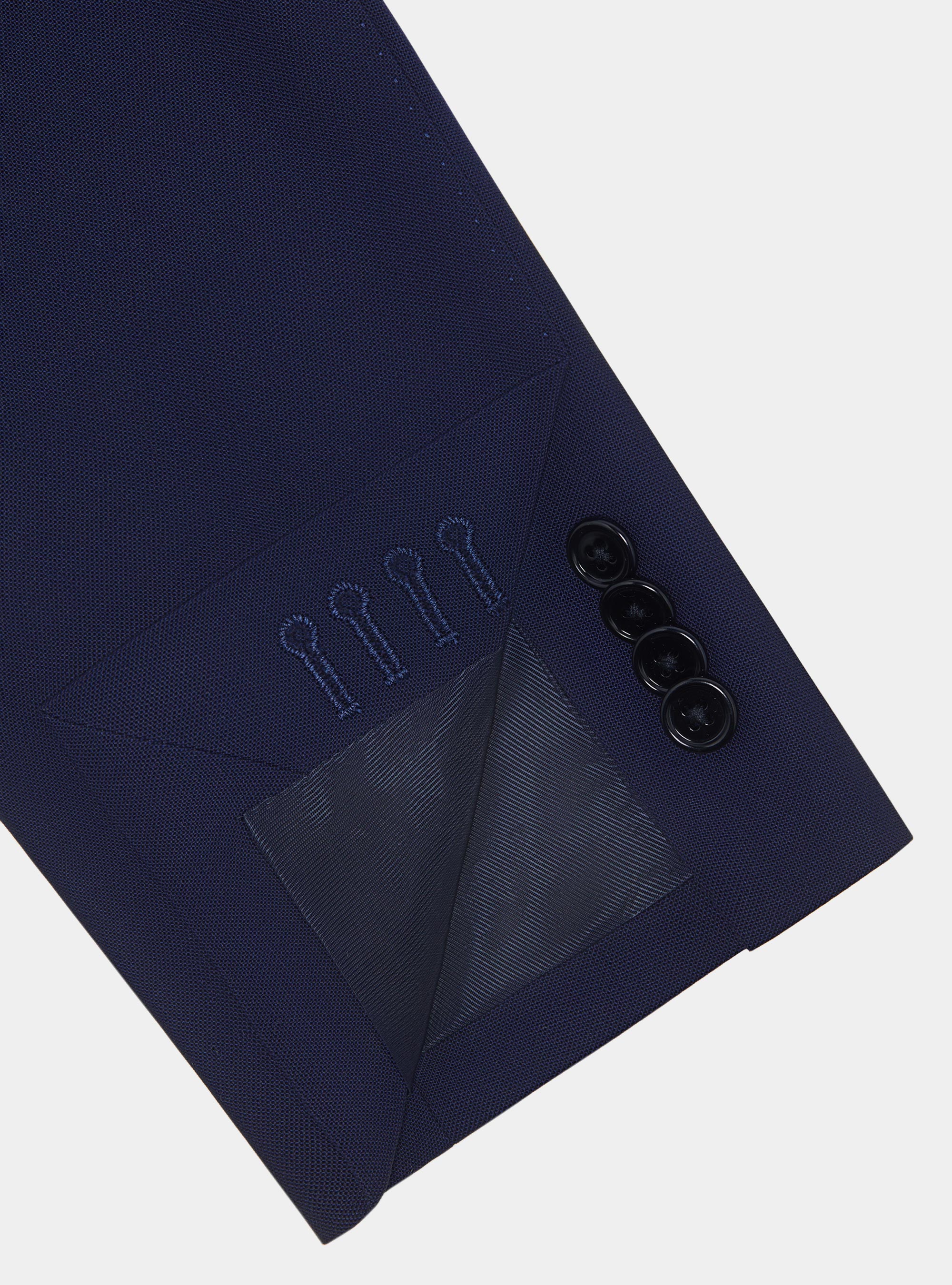 Giacca abito travel in pura lana Cerruti, BLU NAVY