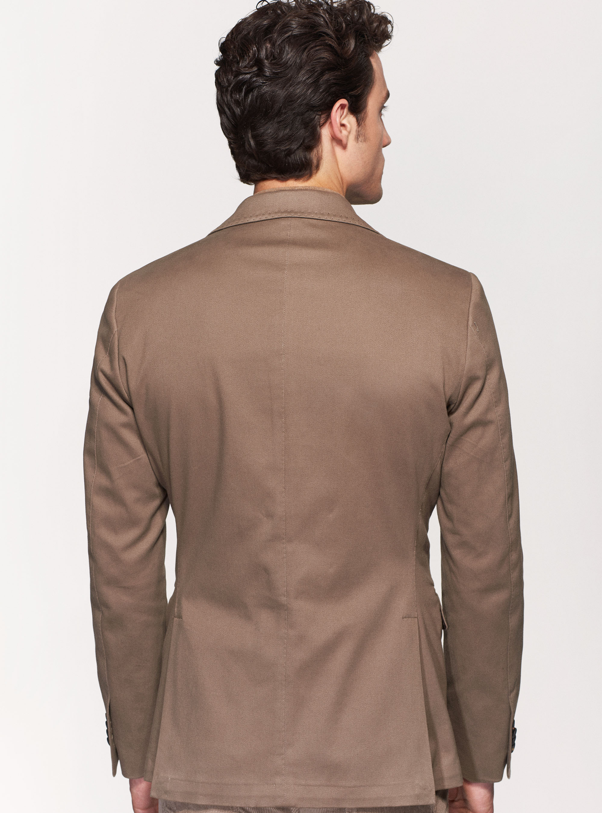 Frosted cotton blazer, MUD