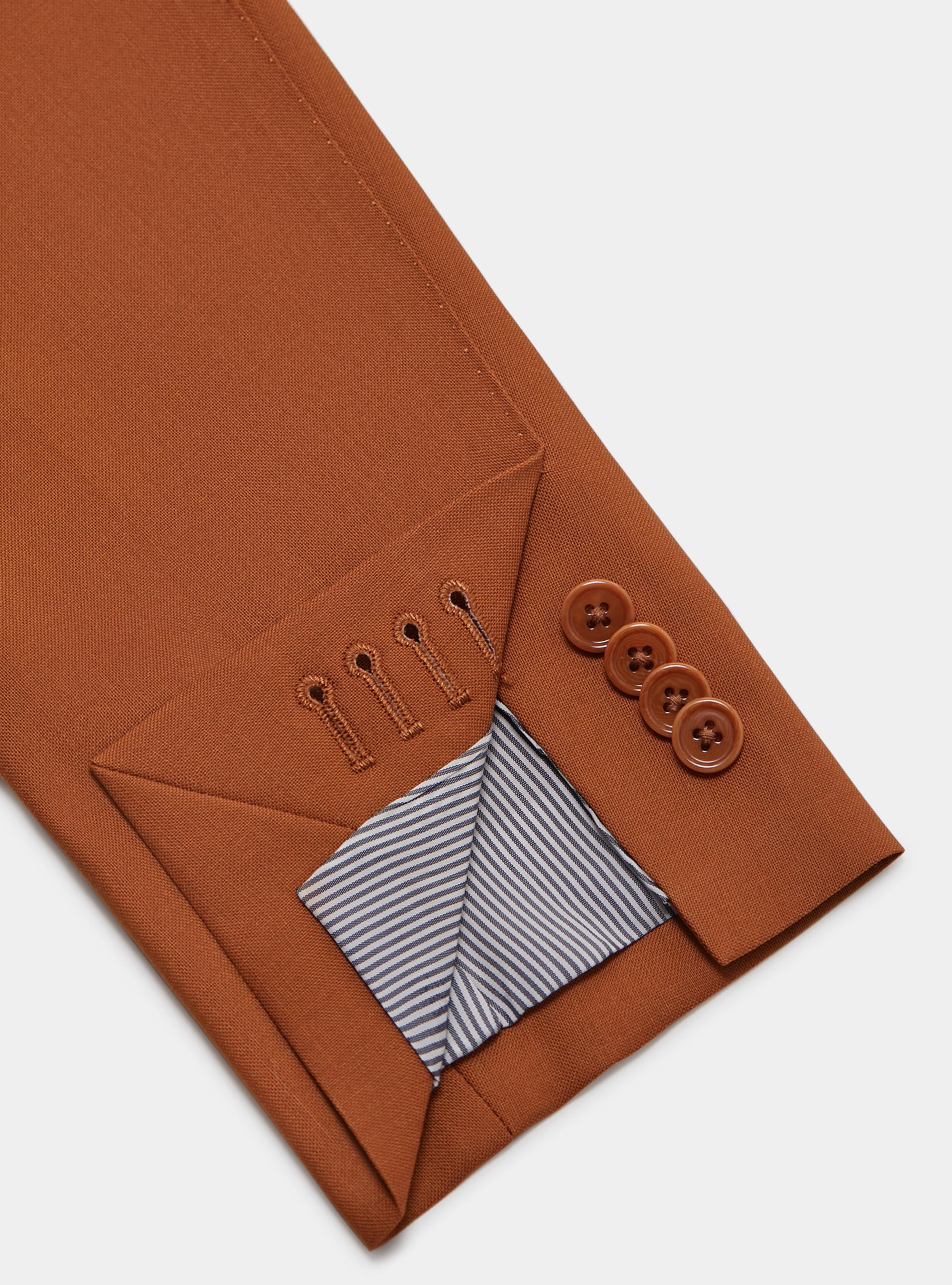 Giacca in pura lana Vitale Barberis Canonico, 0522C CARAMELLO