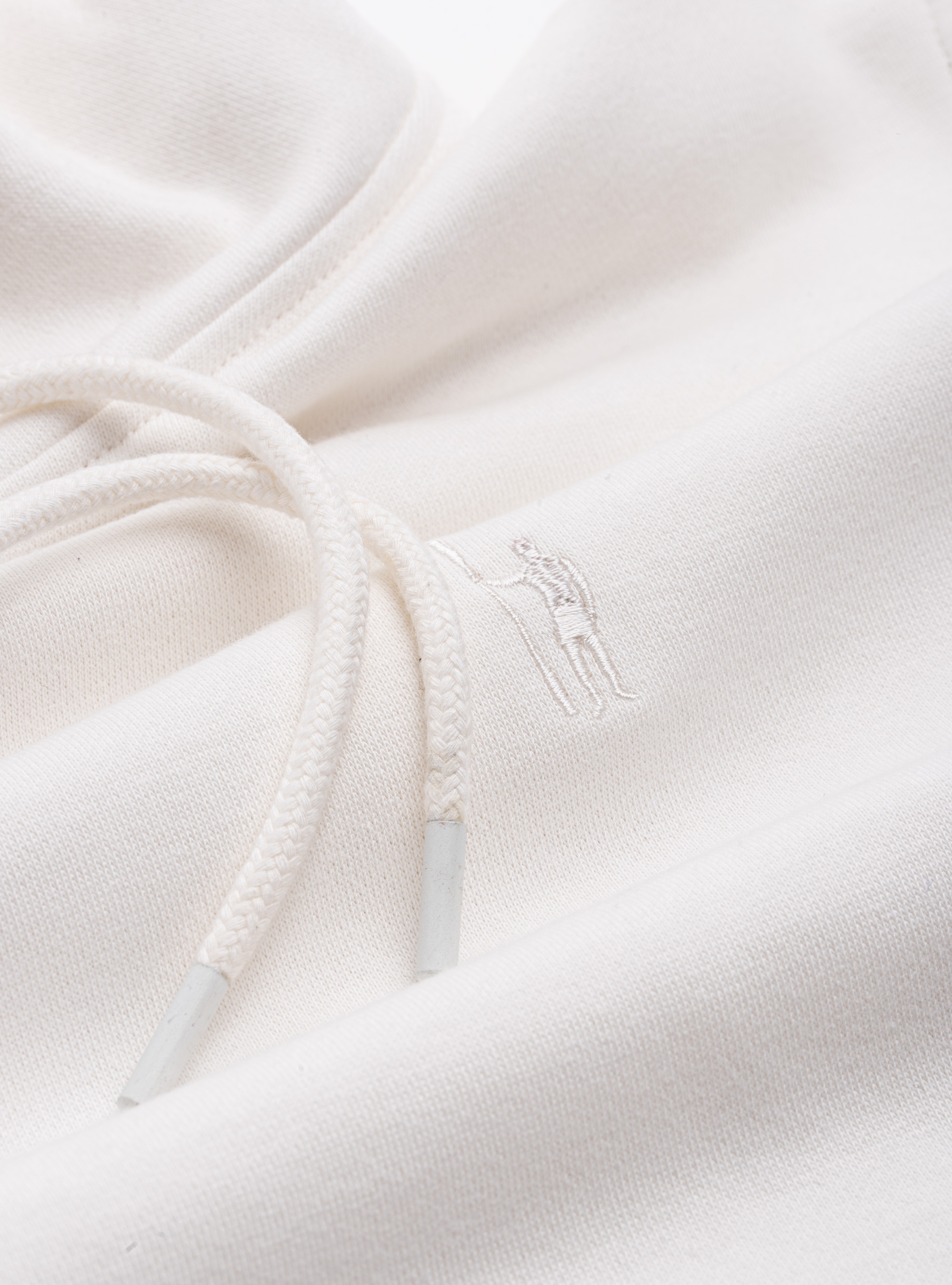 Felpa con cappuccio, BIANCO