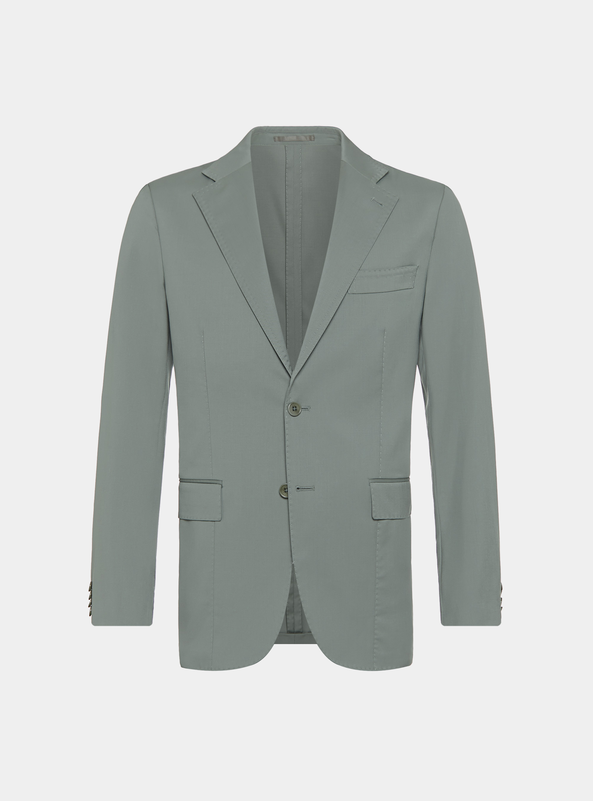 Pure 110's superfine wool blazer, SALVIA 0602C