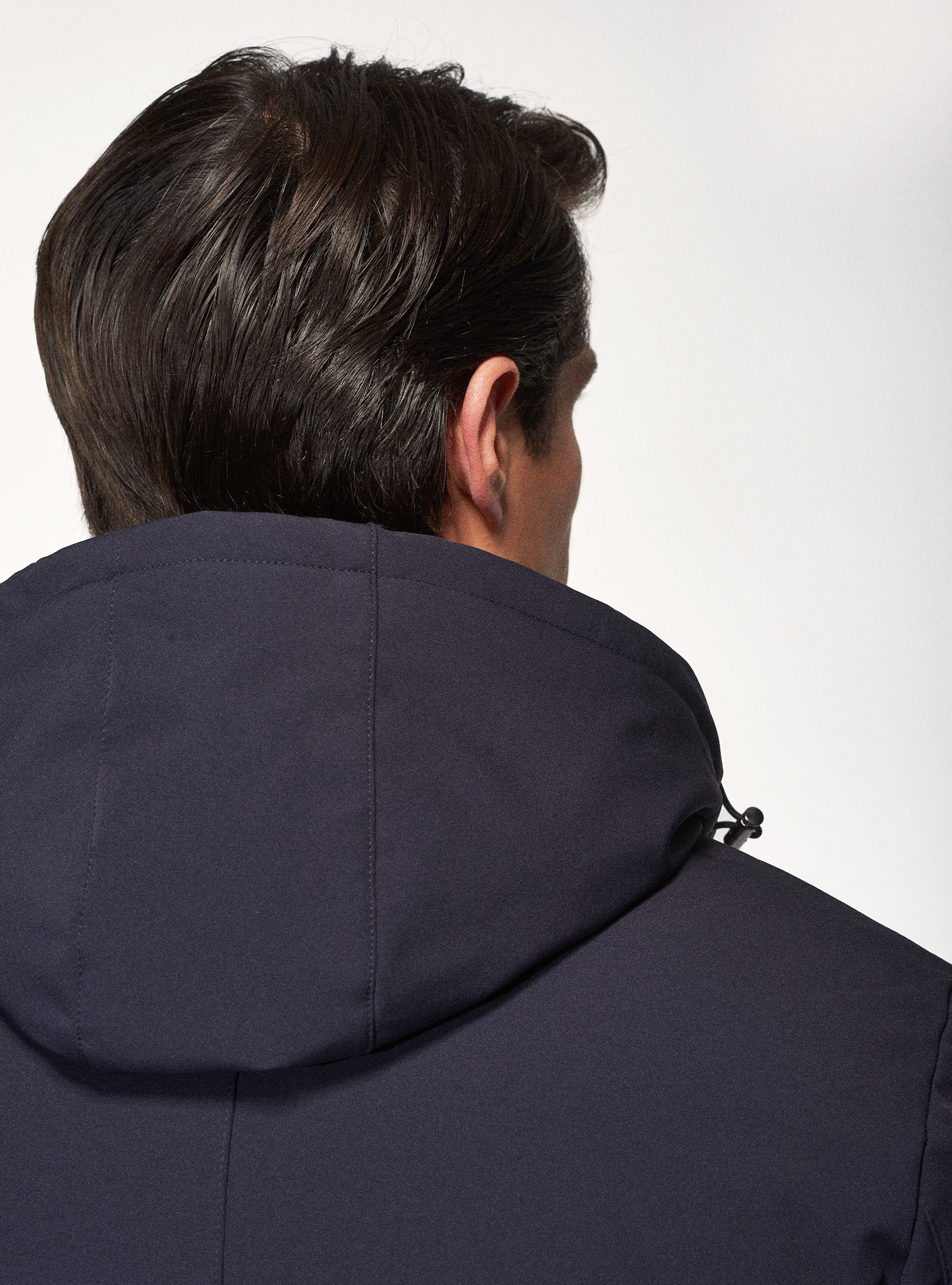 Technical jacket with Primaloft padding, NAVY BLUE