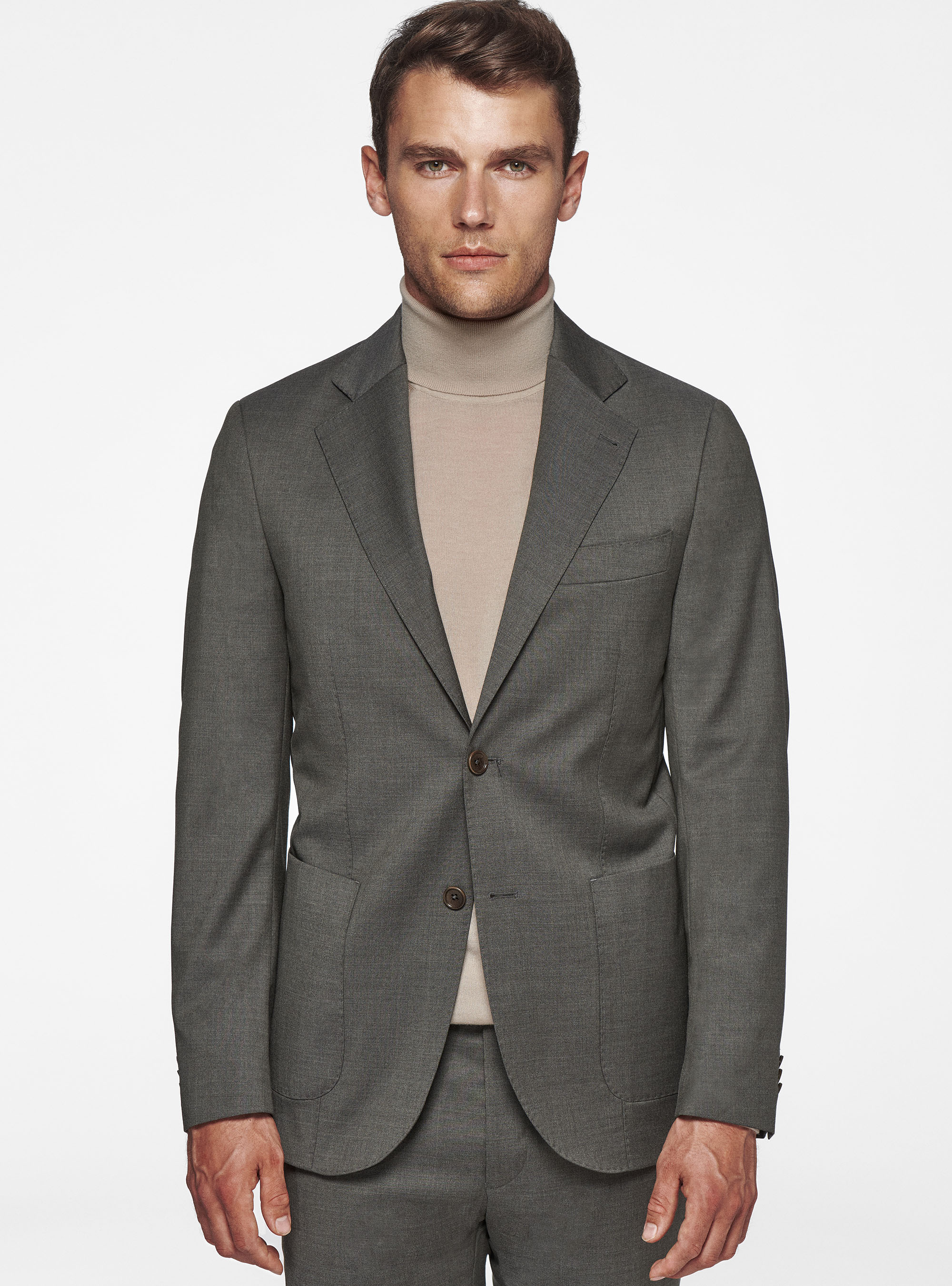 Giacca in pura lana, VERDE