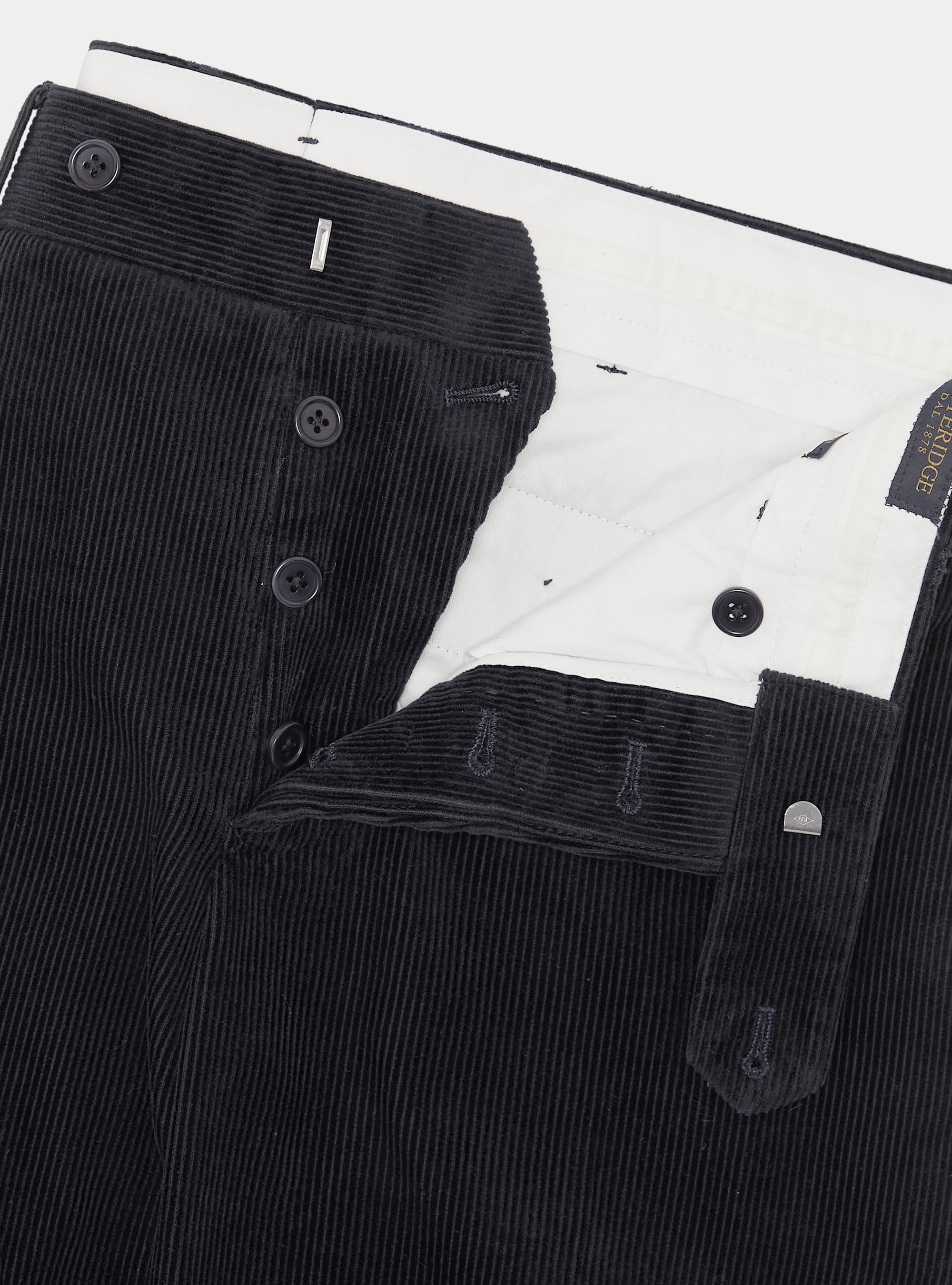 Pantaloni in velluto, BLU NAVY