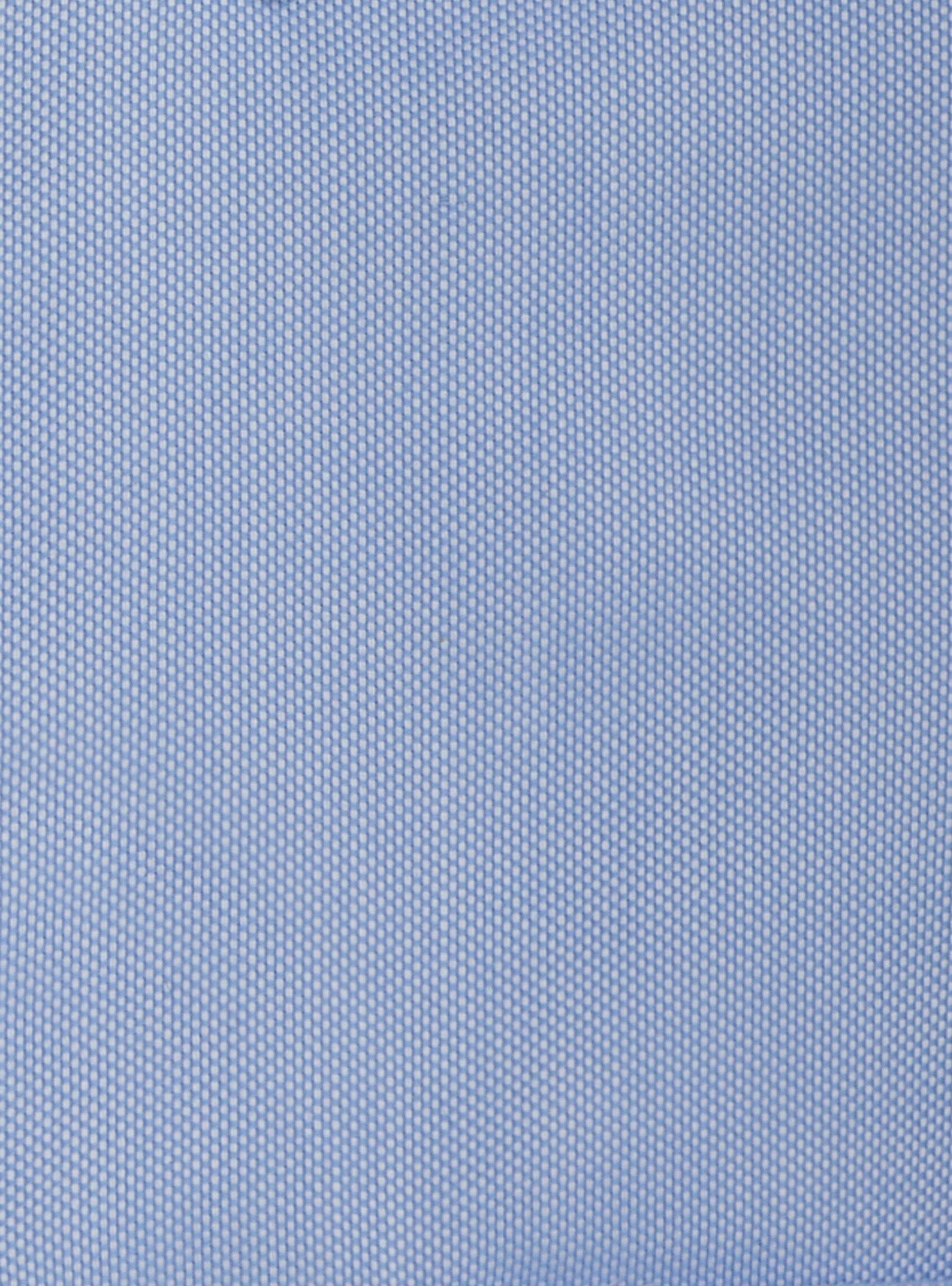 Custom button-down collar shirt in non-iron cotton oxford, LIGHT BLUE