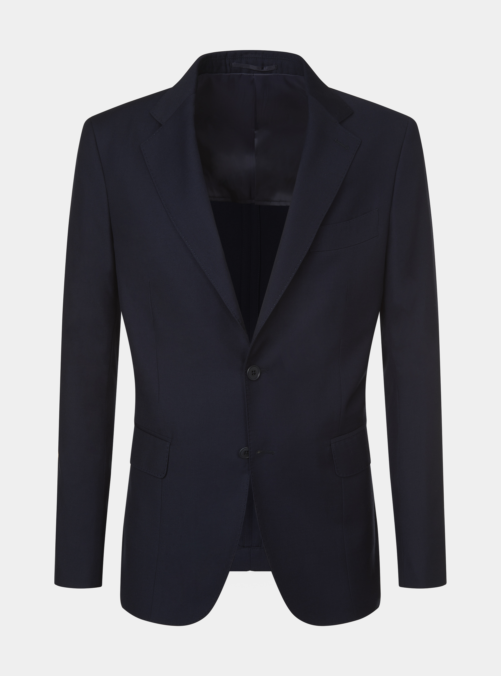 Slim-fit suit blazer, NAVY BLUE