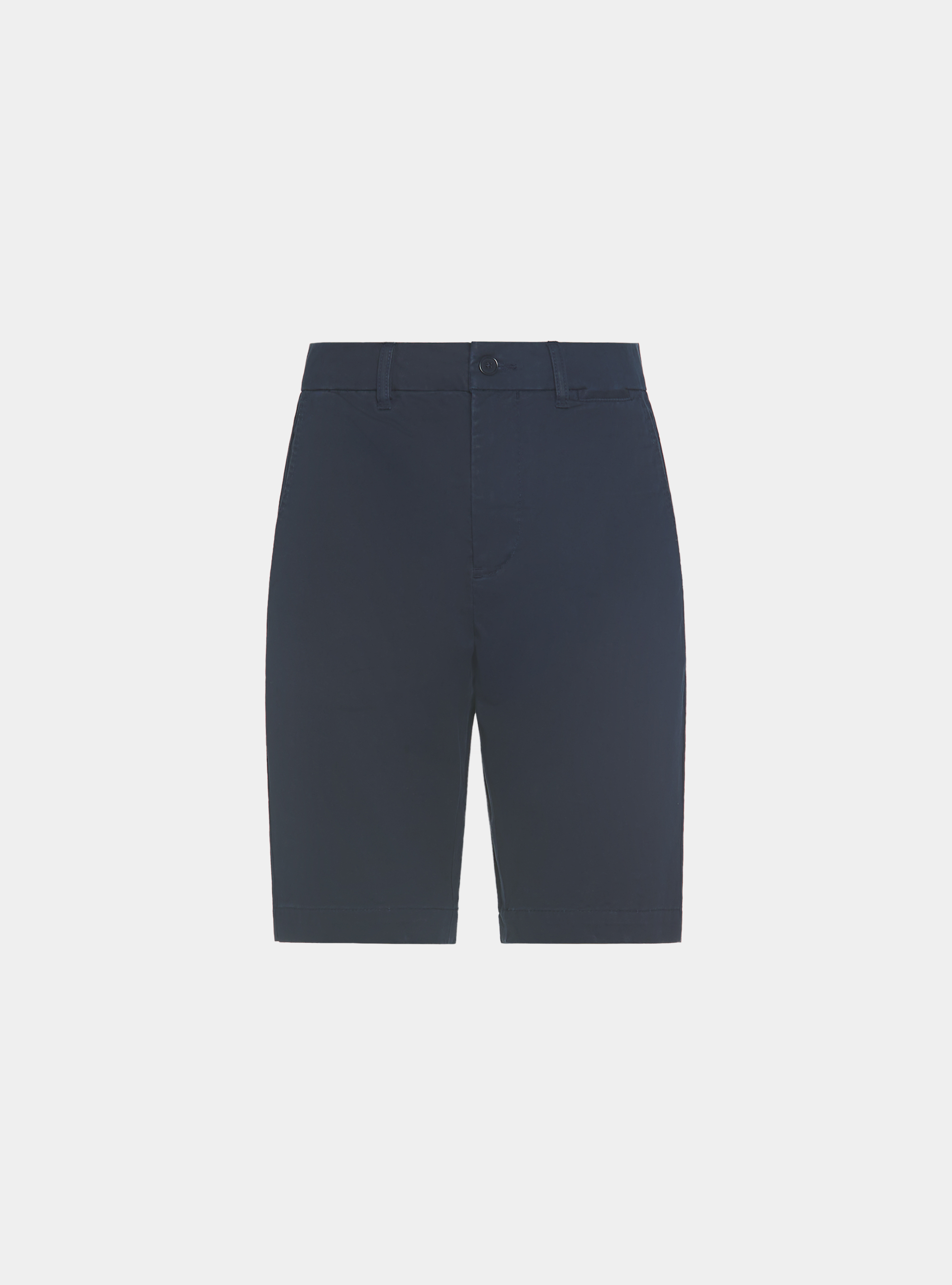 Twill Bermuda shorts, NAVY BLUE
