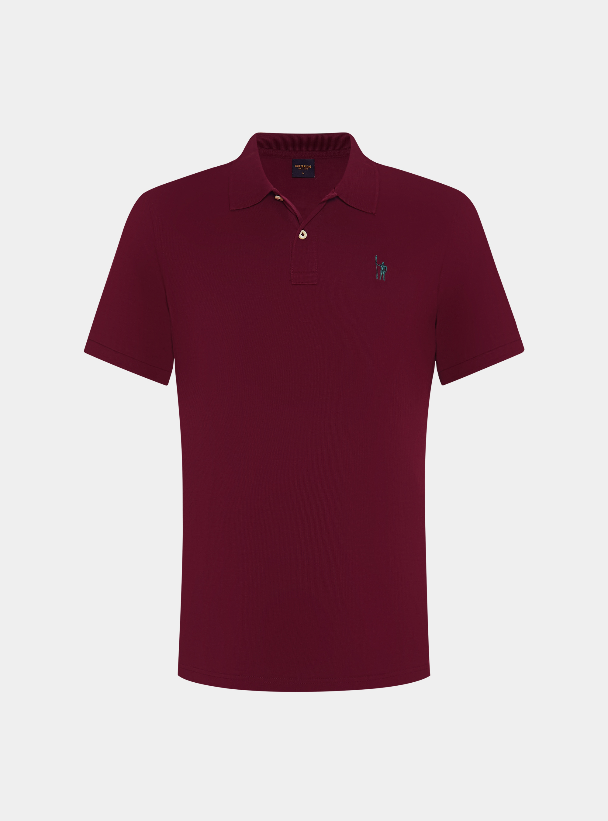 Polo classique en piqué, BORDEAUX
