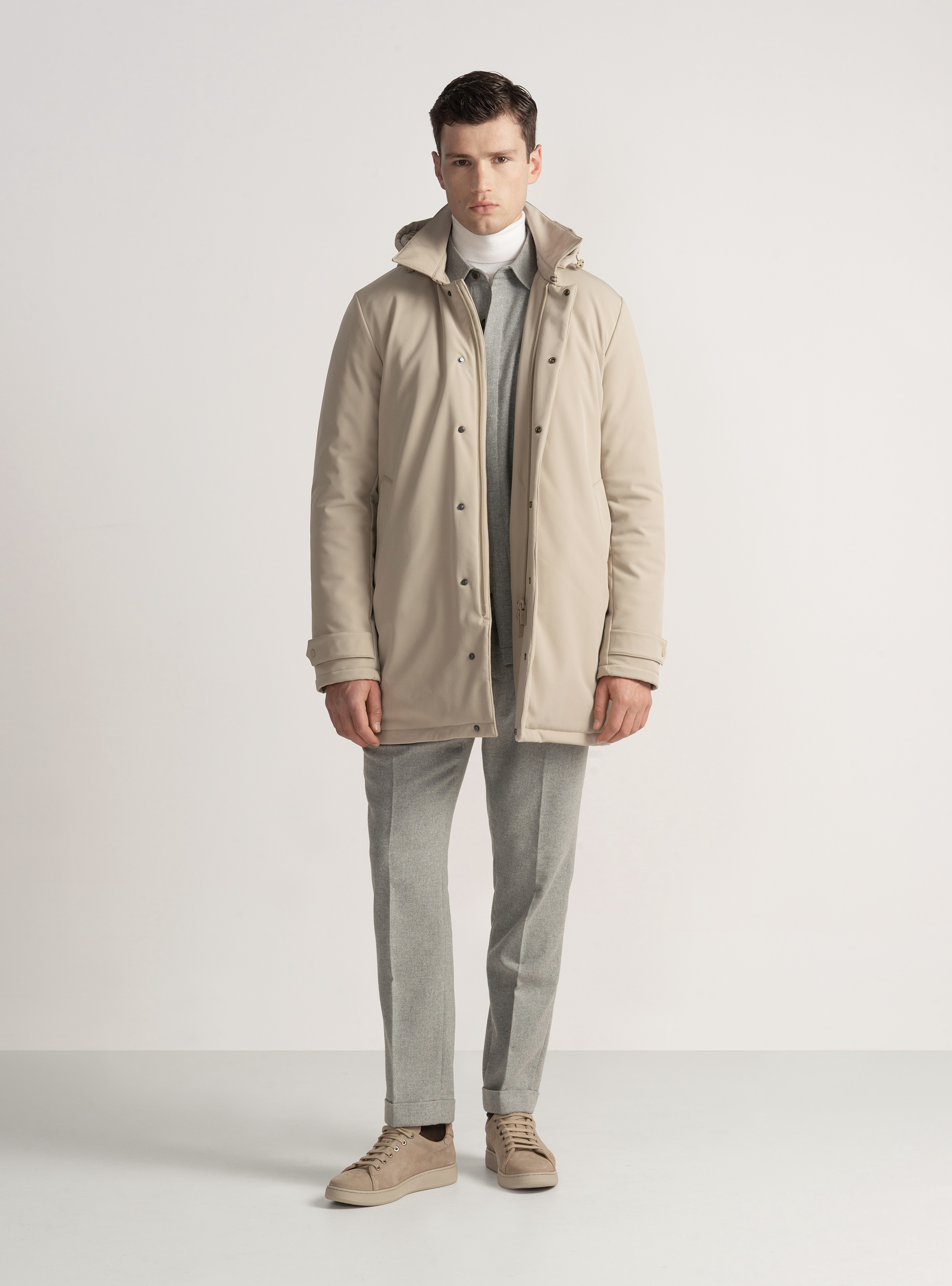 Parka técnica con relleno reciclado, ARENA