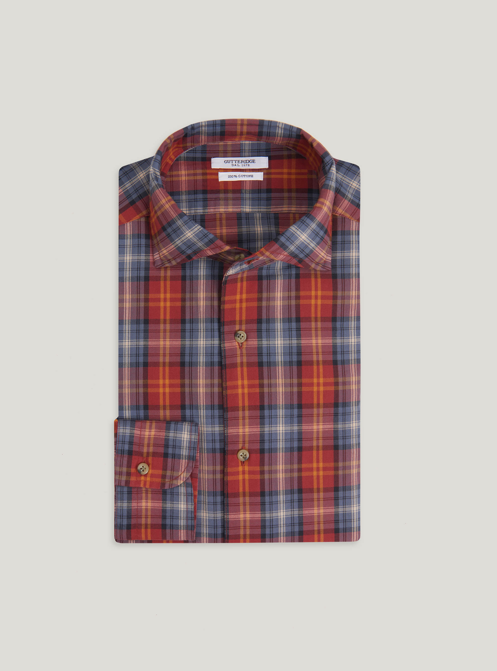 Plaid flannel shirt