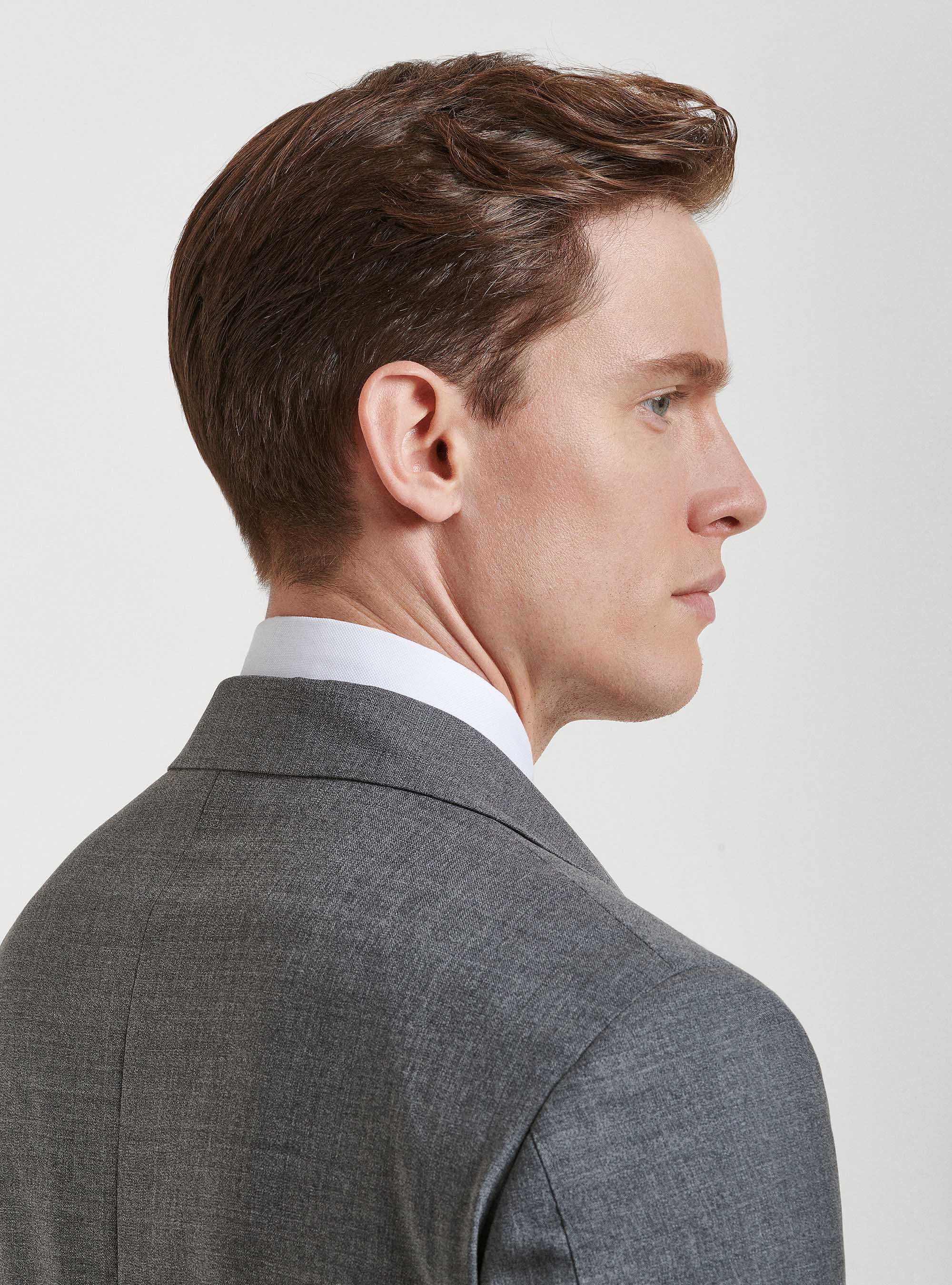 Giacca per abito in pura lana Vitale Barberis Canonico, GRIGIO CHIARO