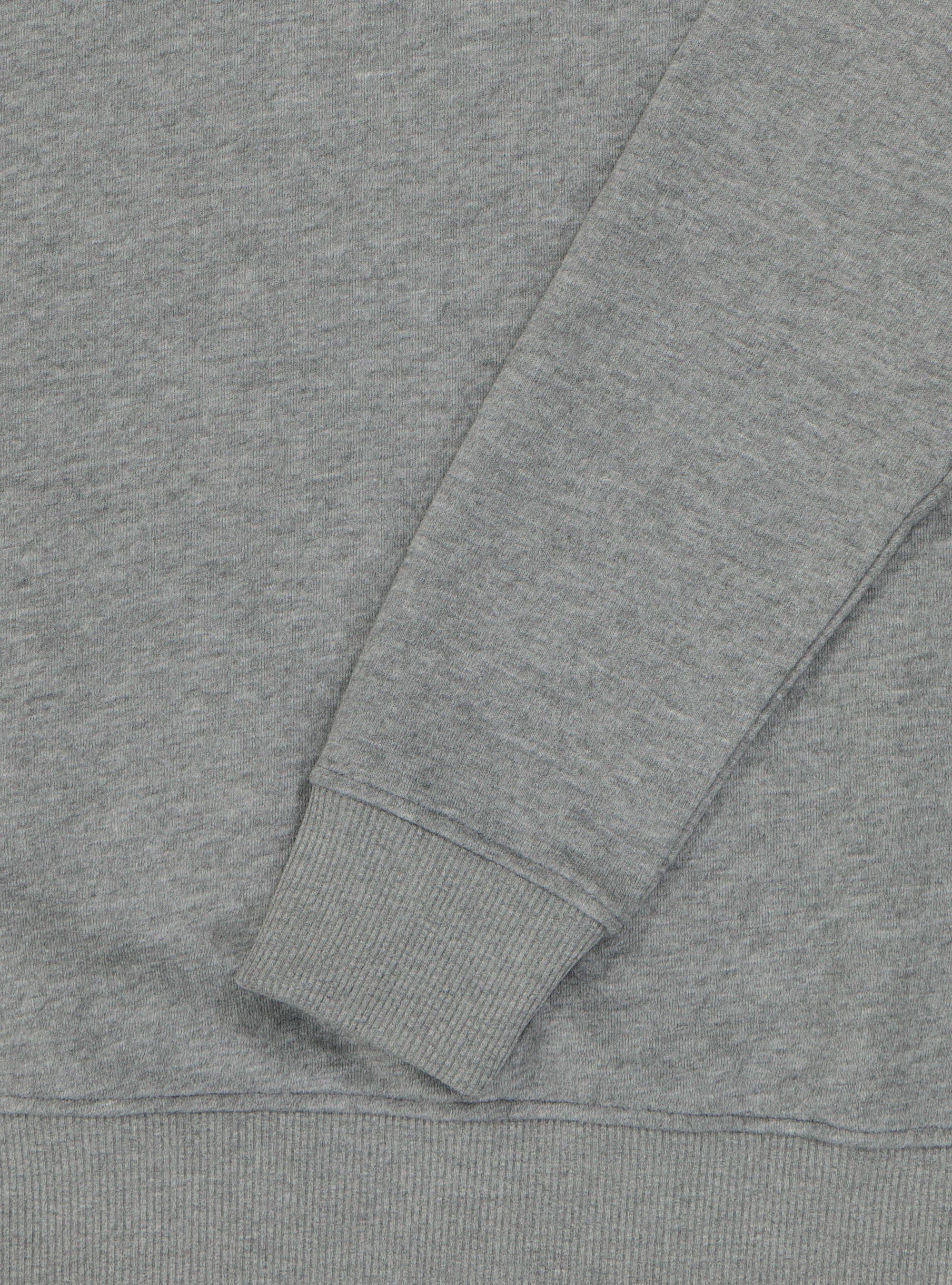 Felpa girocollo in misto cotone, GRIGIO CHIARO