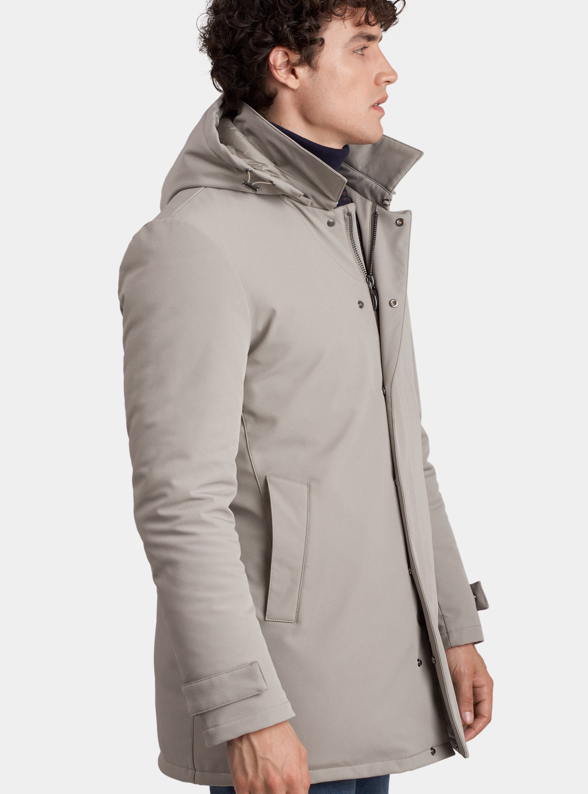 technical padded jacket