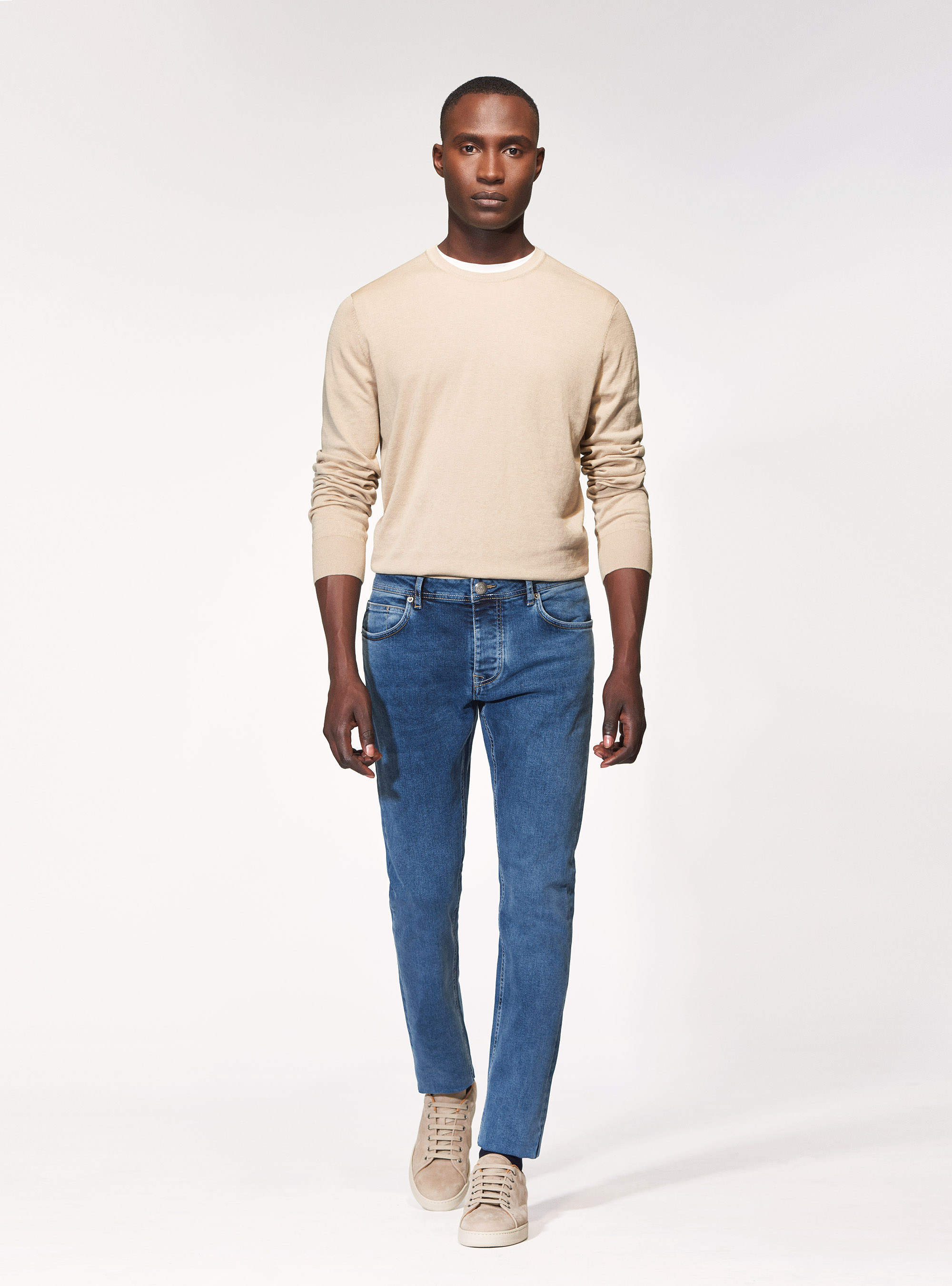 Jeans 5 tasche, BLU NAVY